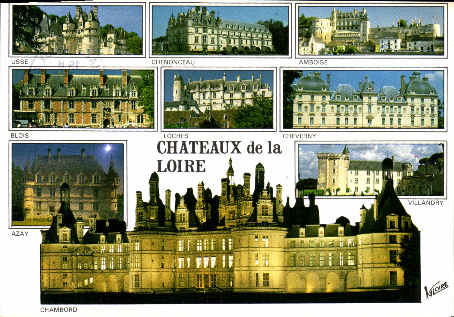 CPA Chateaux de la Loire 