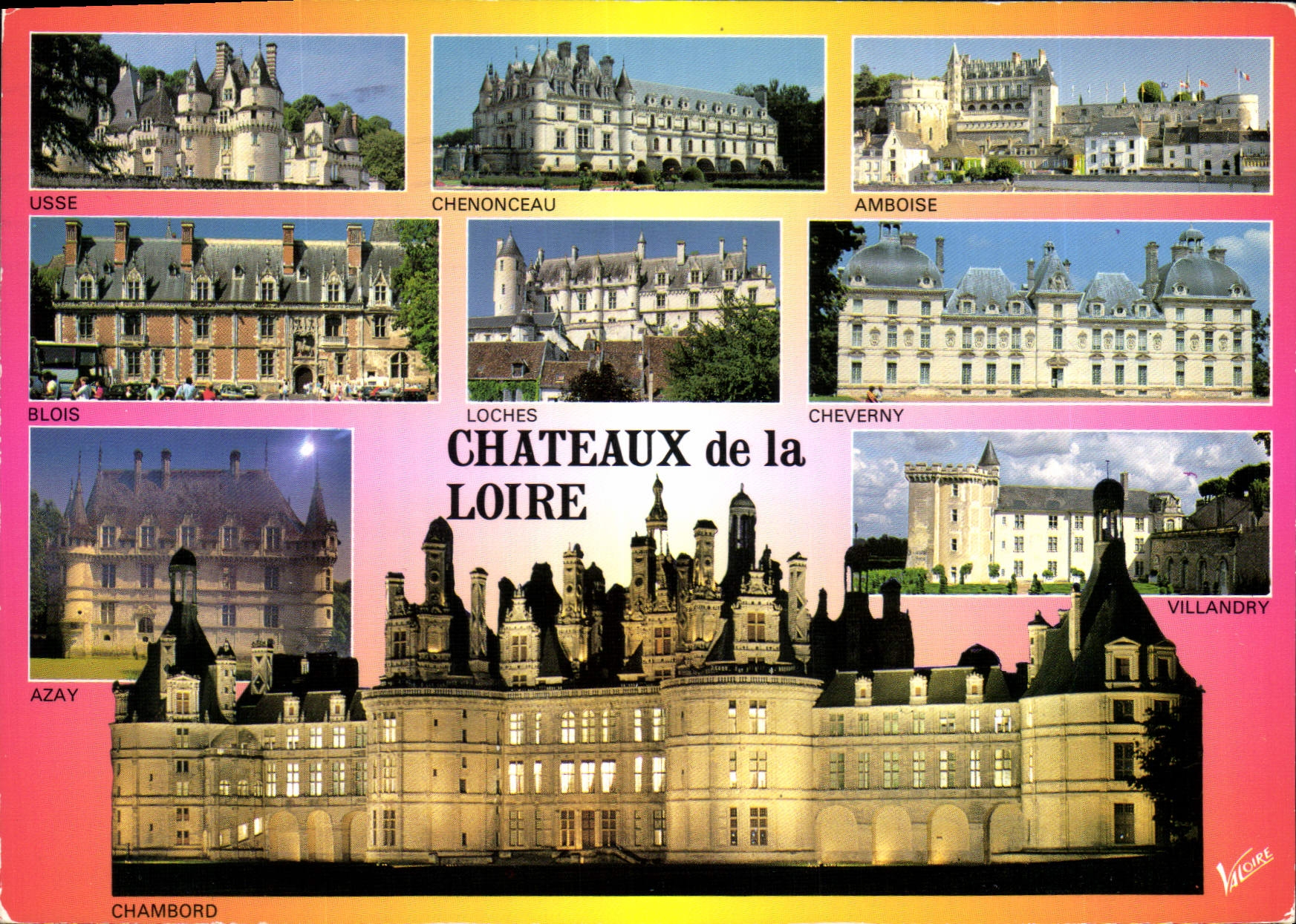 CPA Chateaux de la Loire 