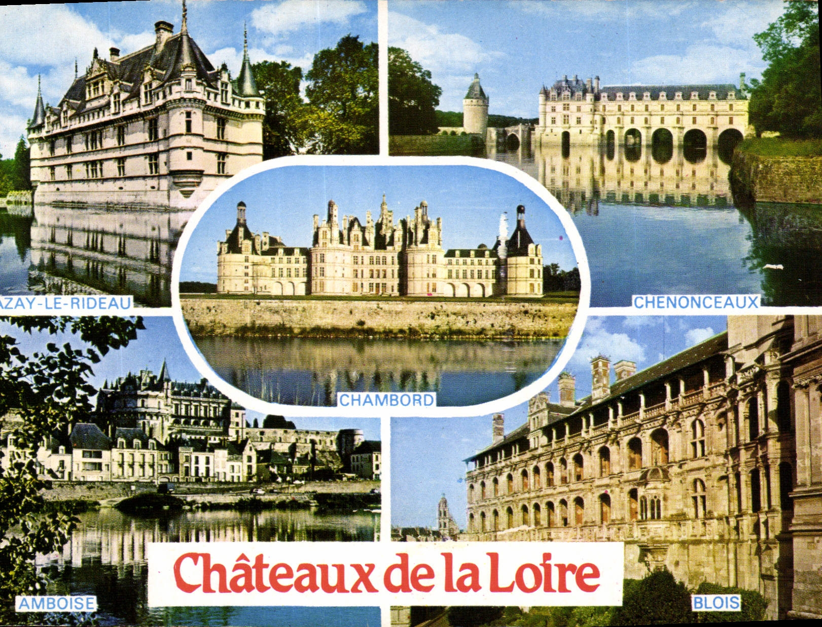 CPA Chateaux de la Loire 