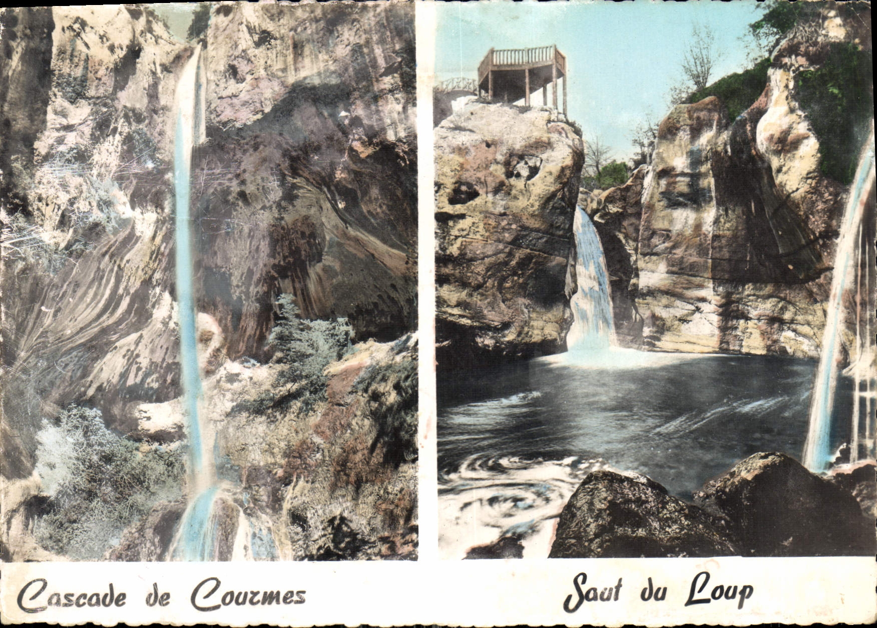 CPM Excursion Gorges du Loup Cascade de Courmes