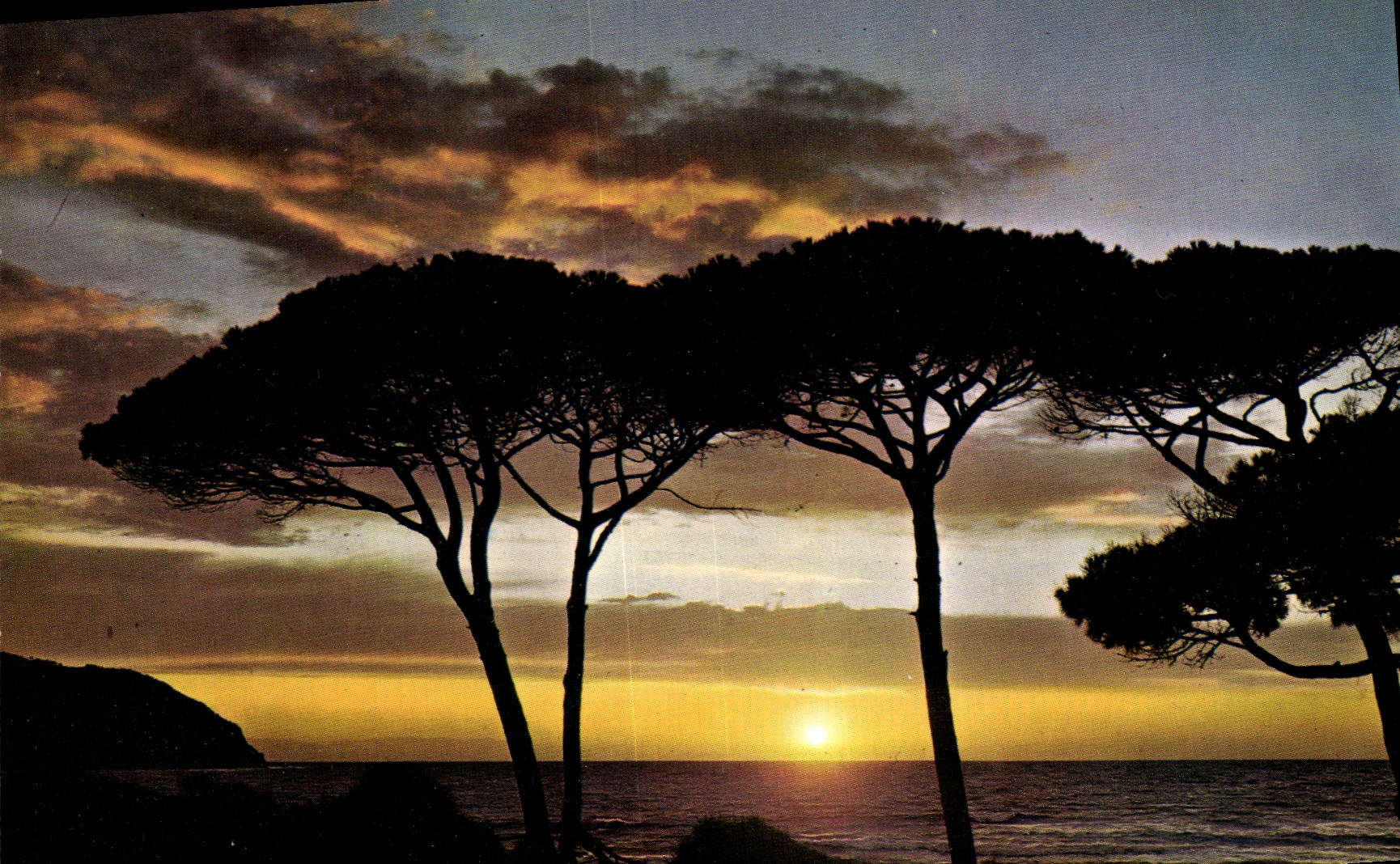 CPM Crepuscule sur la Mediterraneenne
