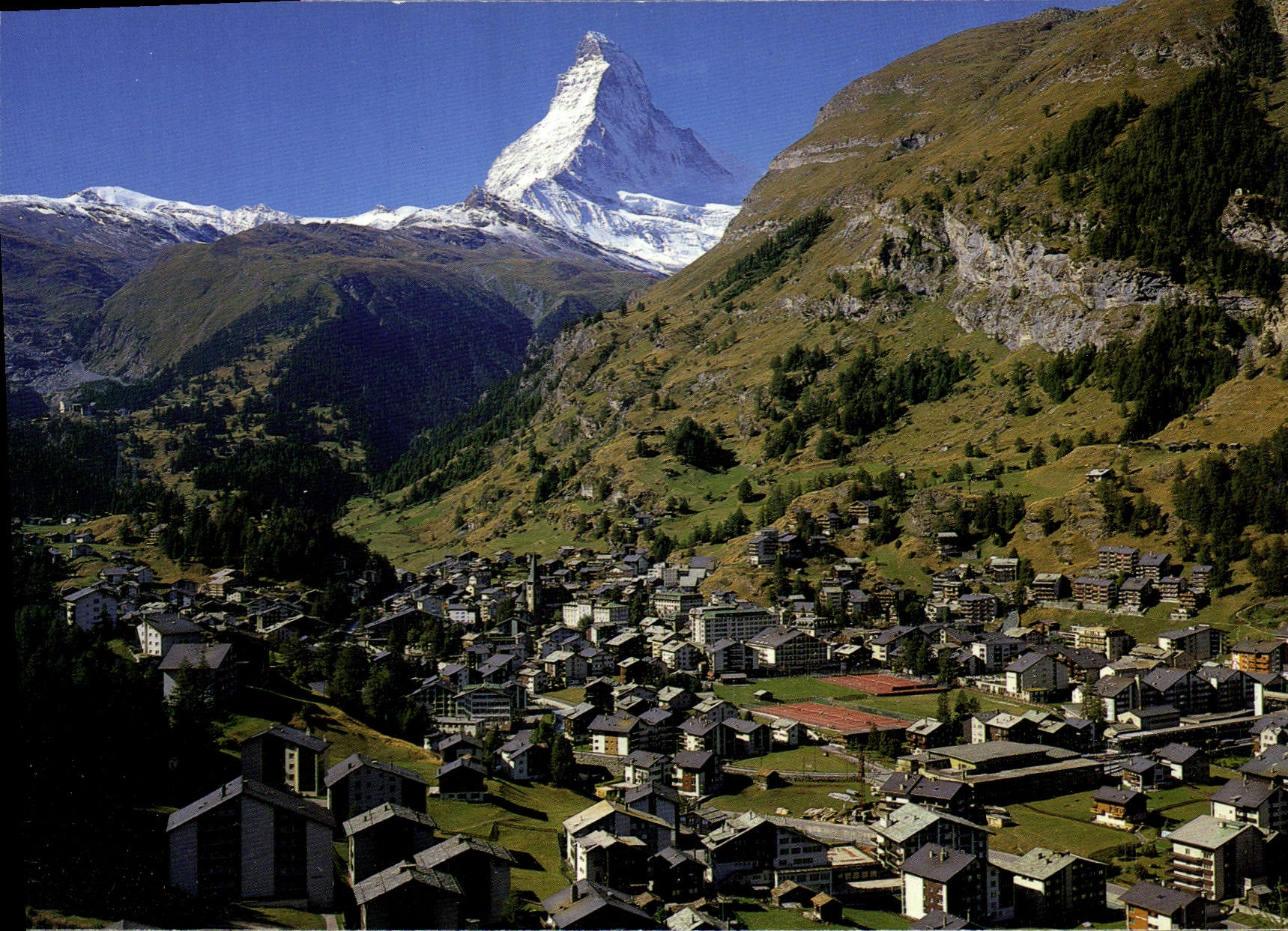 CPM Zermatt Wallis mit Matterhom 
