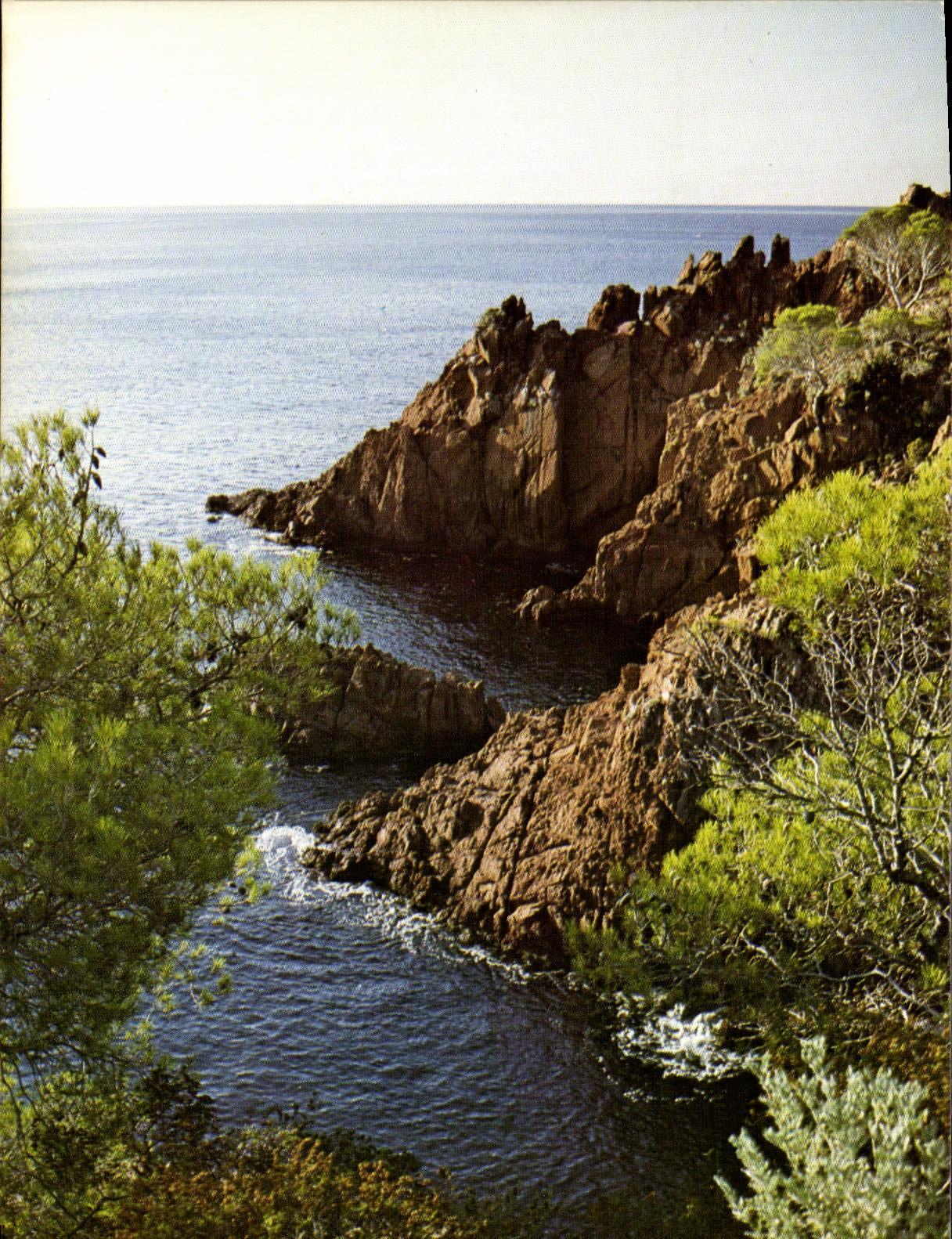 CPM L'Esterel Alpes Maritimes Les Roches rouges