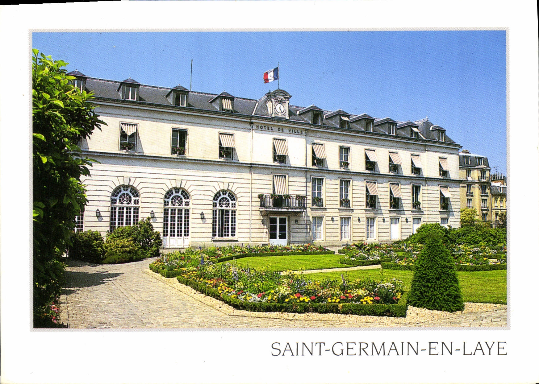 CPM Saint Germain en Laye Yvelines L'Hotel de Ville 