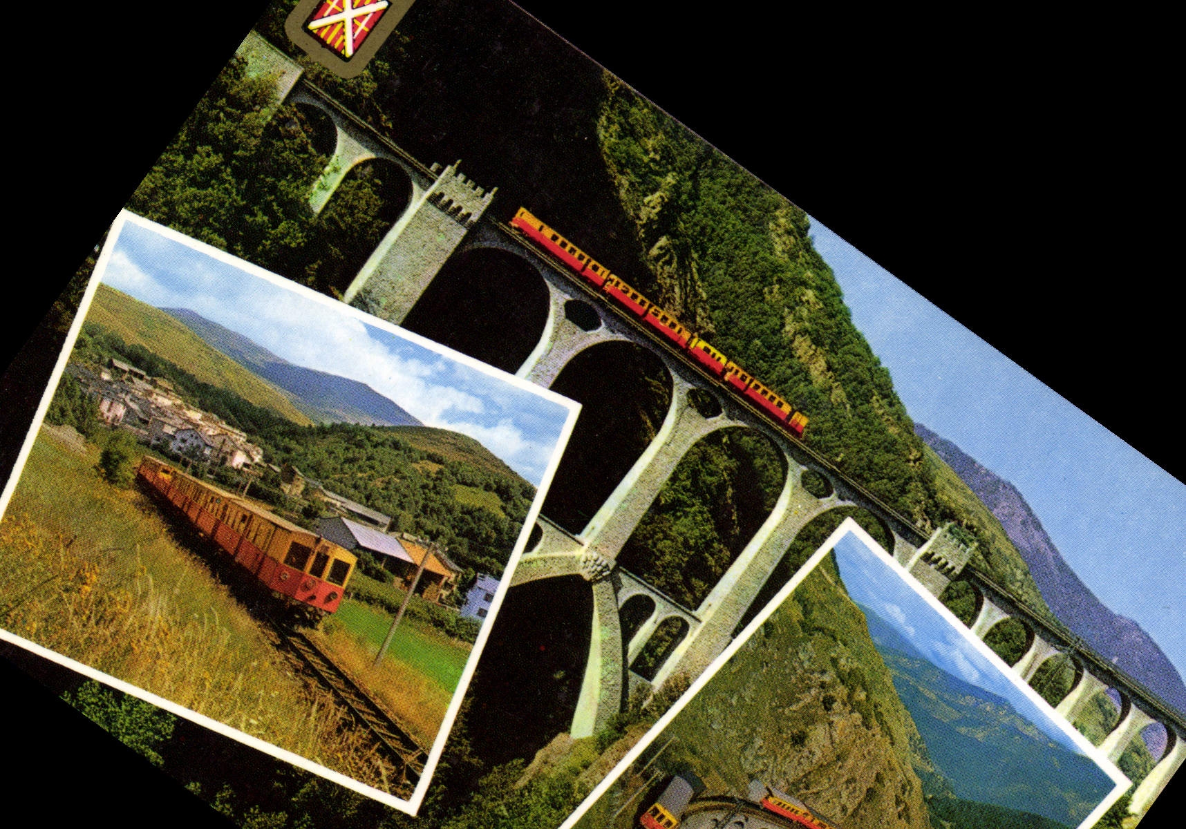 CPM Le Petit Train Jaune en Cerdagne 