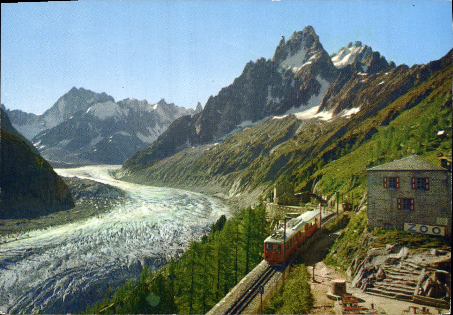 CPM Chamonix Mont Blanc Montenvers Vue generale sur la mer de Glace