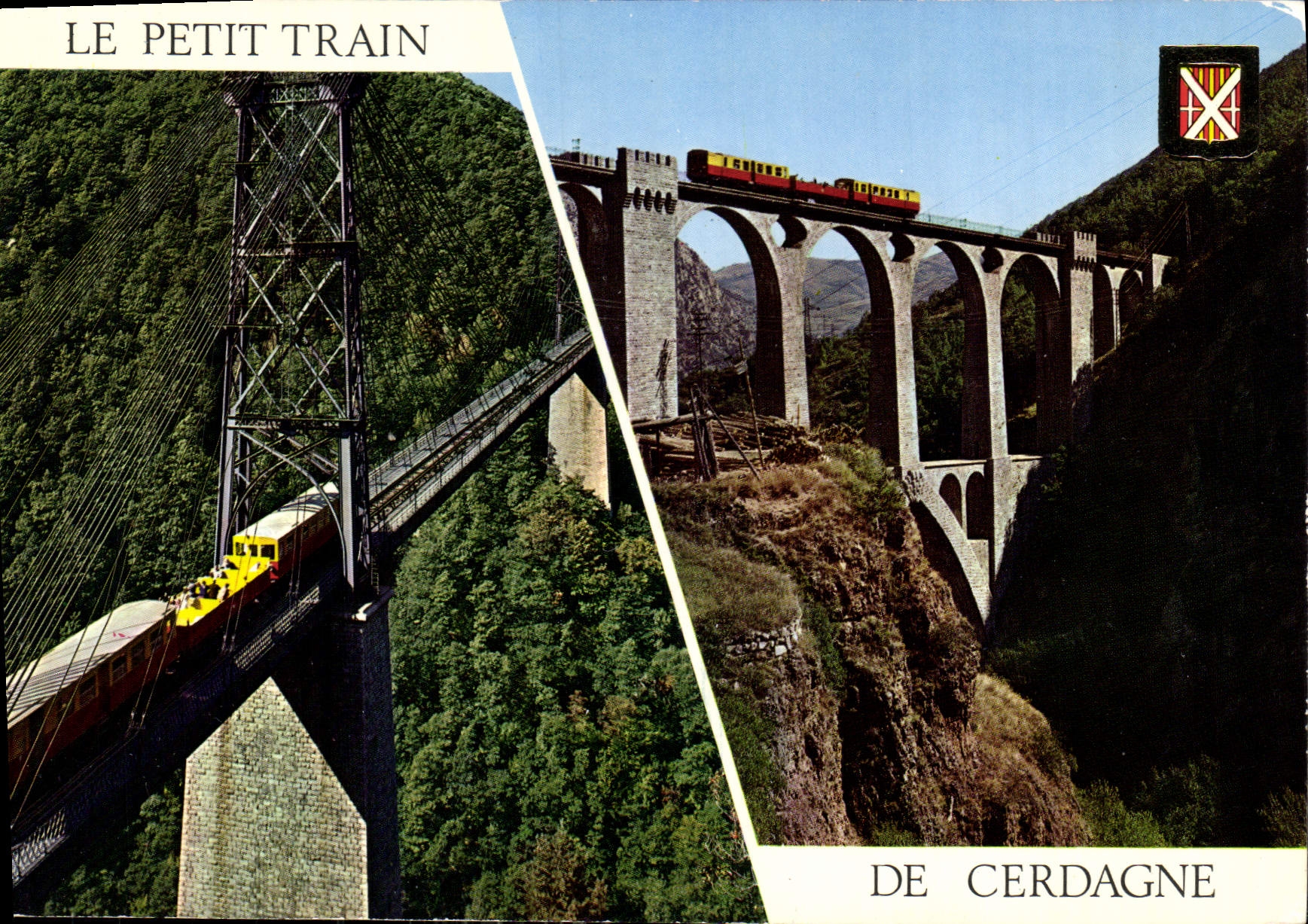 CPM Le Petit Train de Cerdagne 