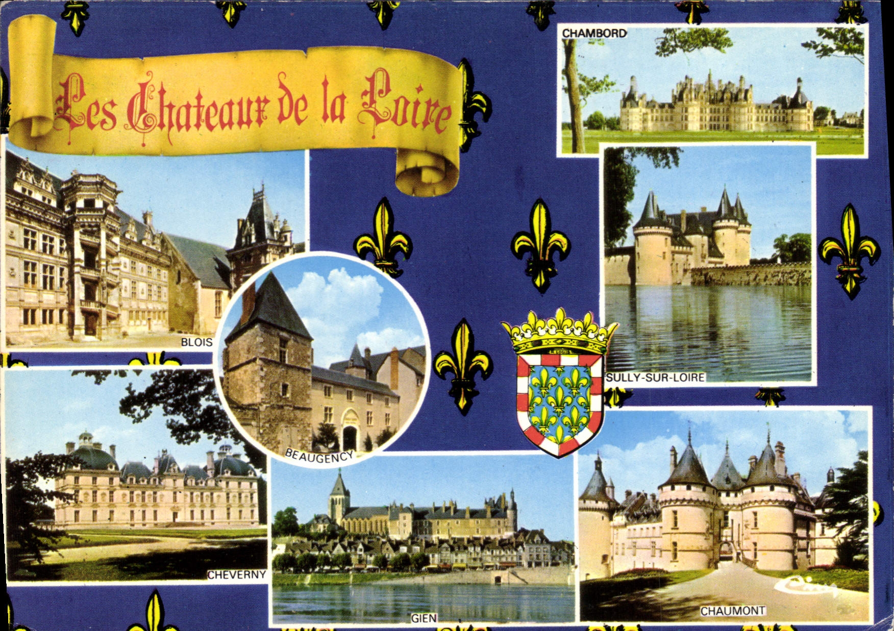 CPM Les Chateaux de la Loire 