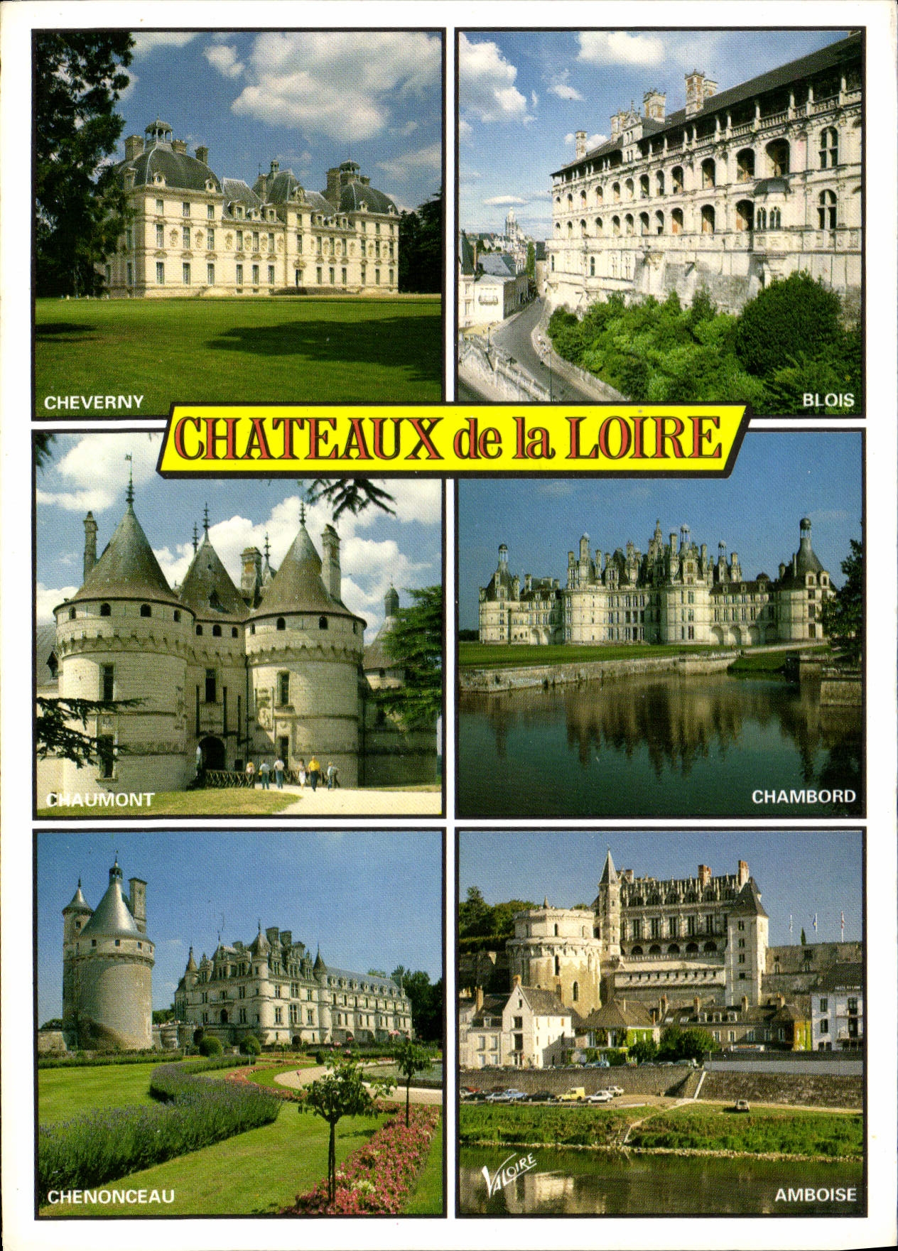 CPM Chateaux de la Loire 