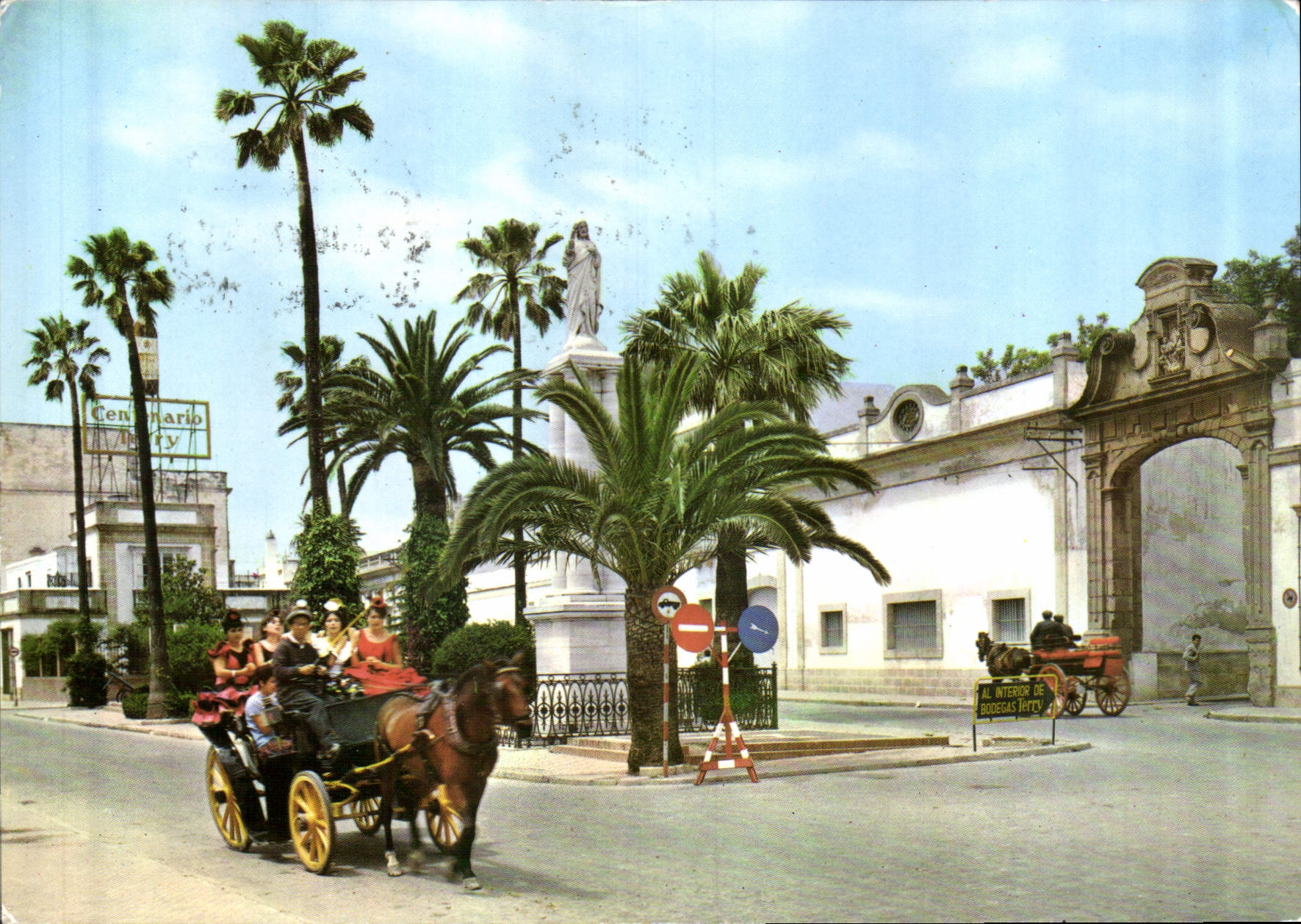 CPM Puerto de Santa Maria Monumento al Corazon de Jesus