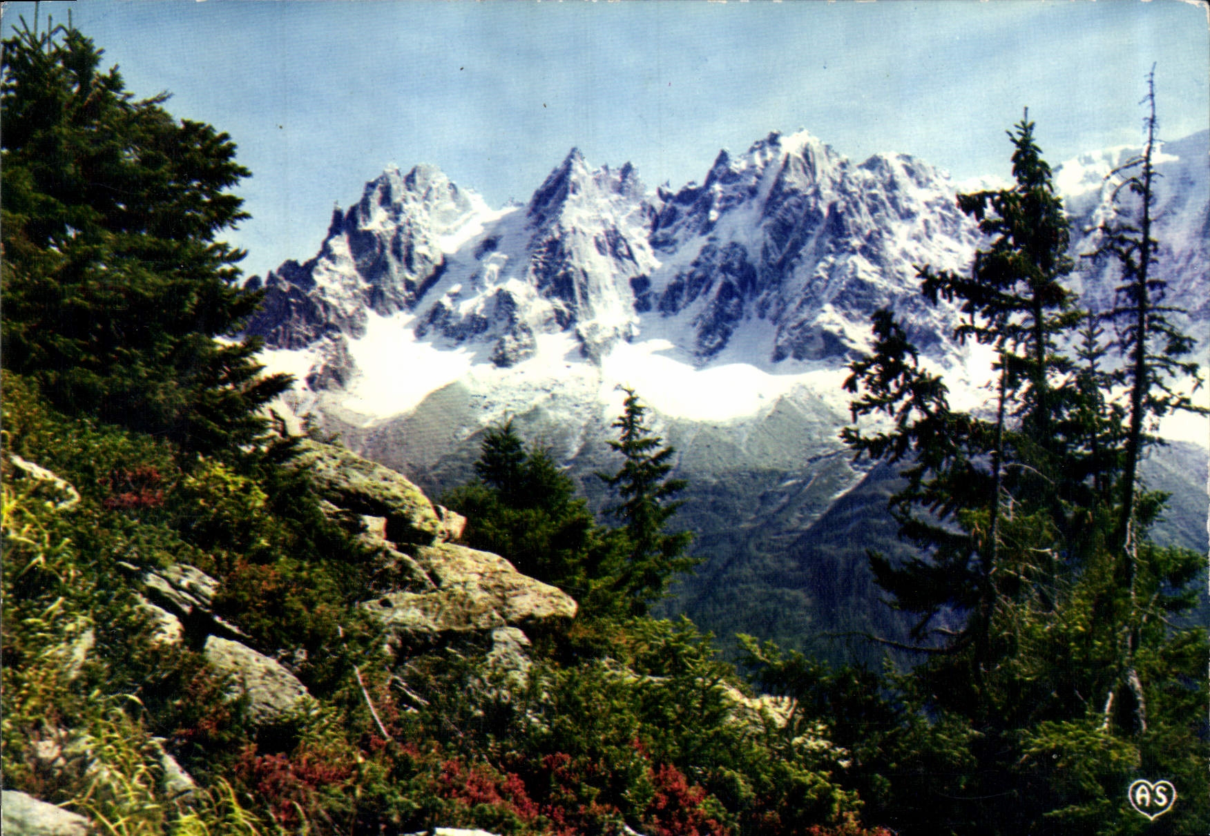 CPM Chamonix Mont Blanc Aiguille de Chamonix vue de Planpraz