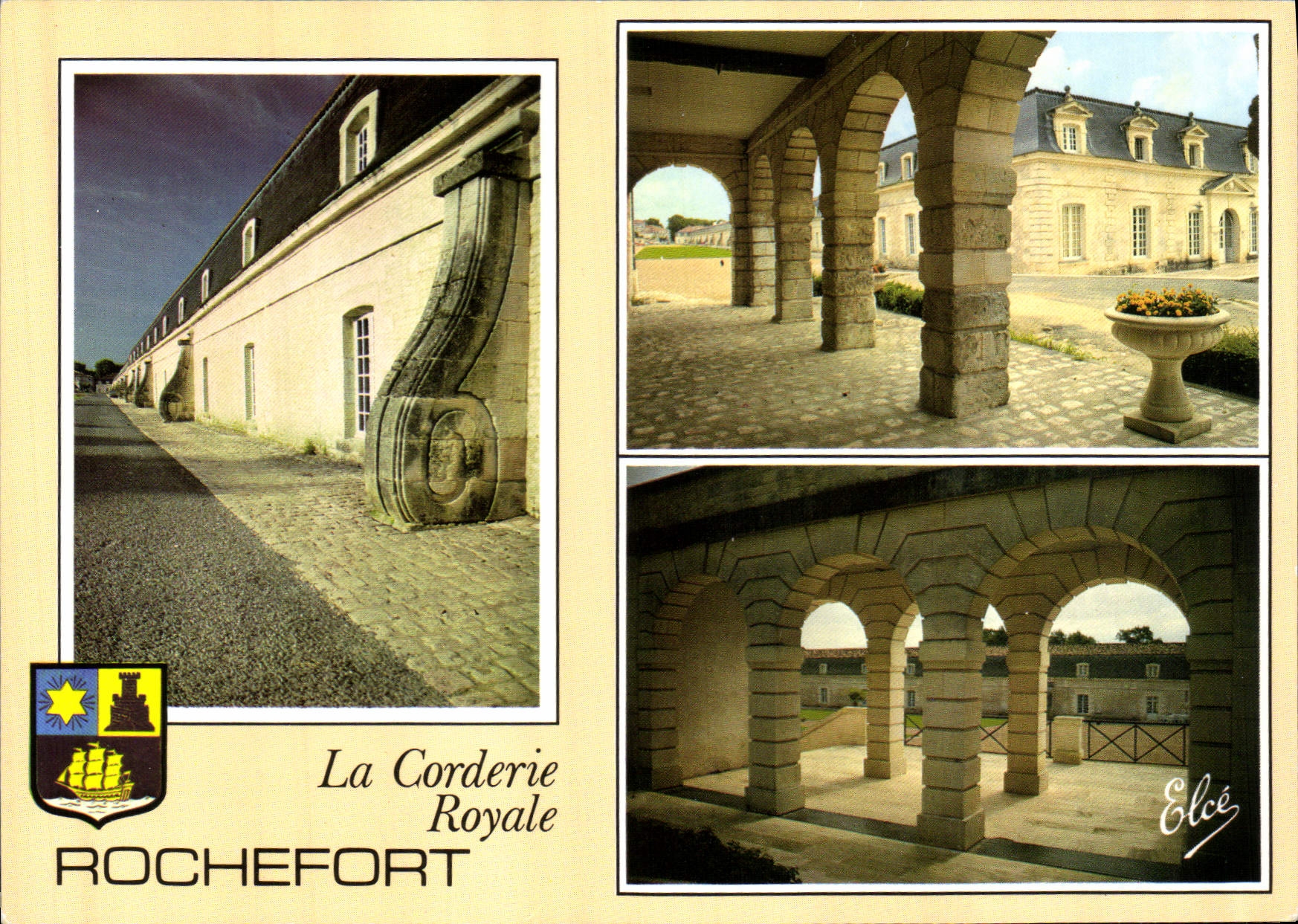 CPM Rochefort La Corderie Royale 