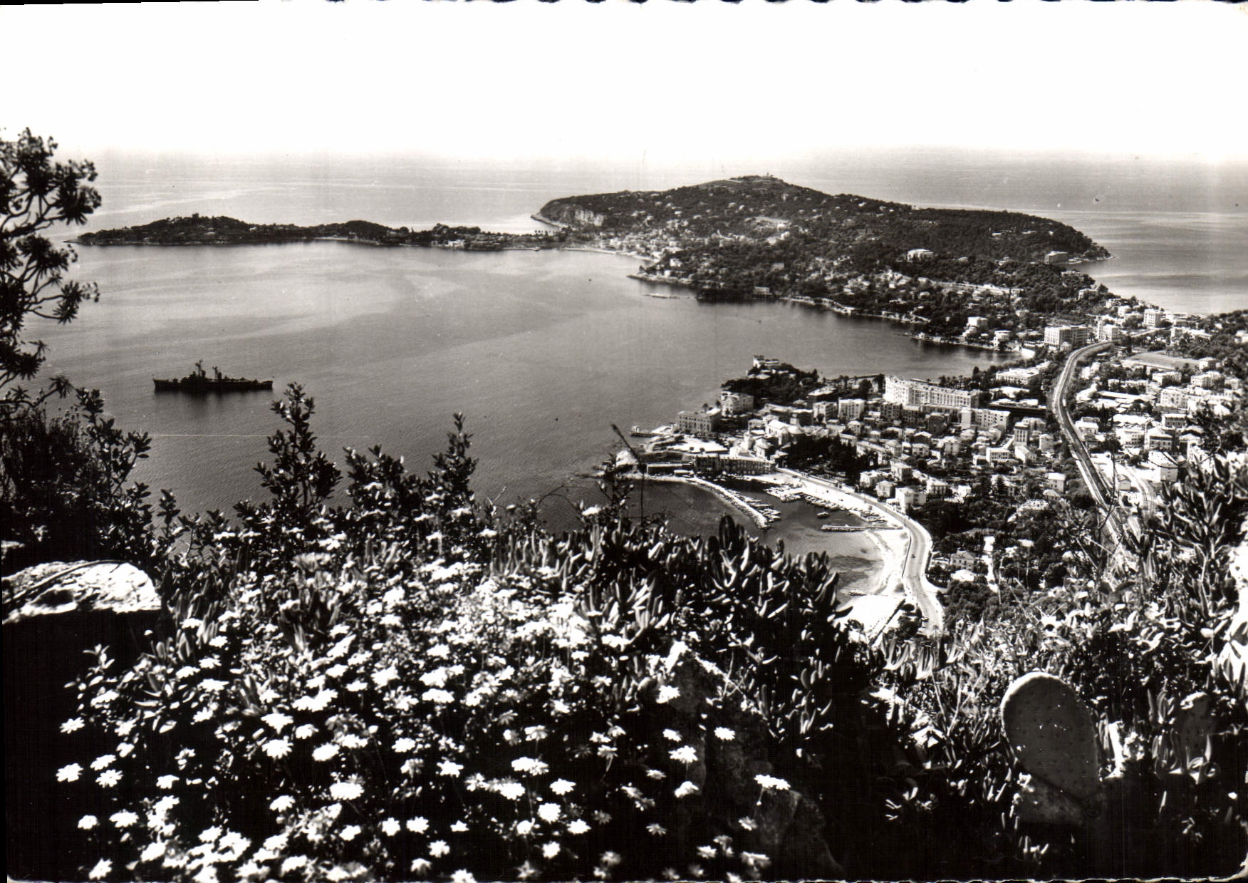 CPM Cote d'Azur Beaulieu sur Mer et le Cap Ferrat Vue panoramique