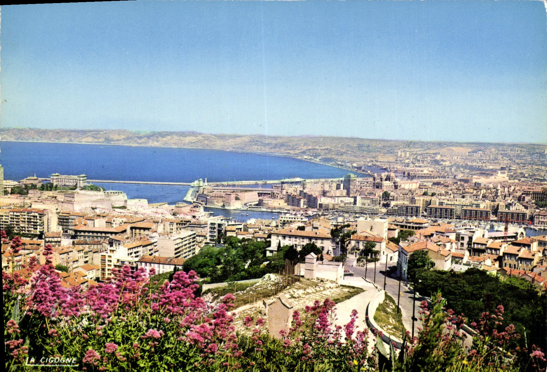 CPM Marseille Vue generale de la rade 