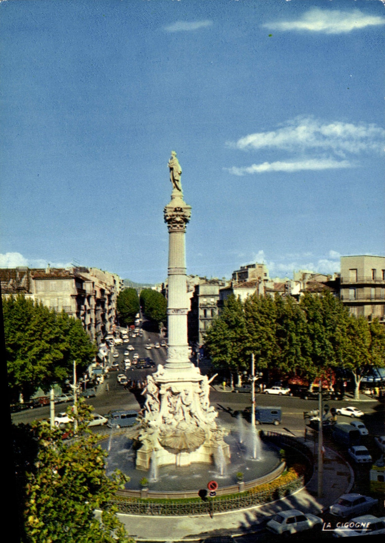 CPM Marseille La place Castellane 