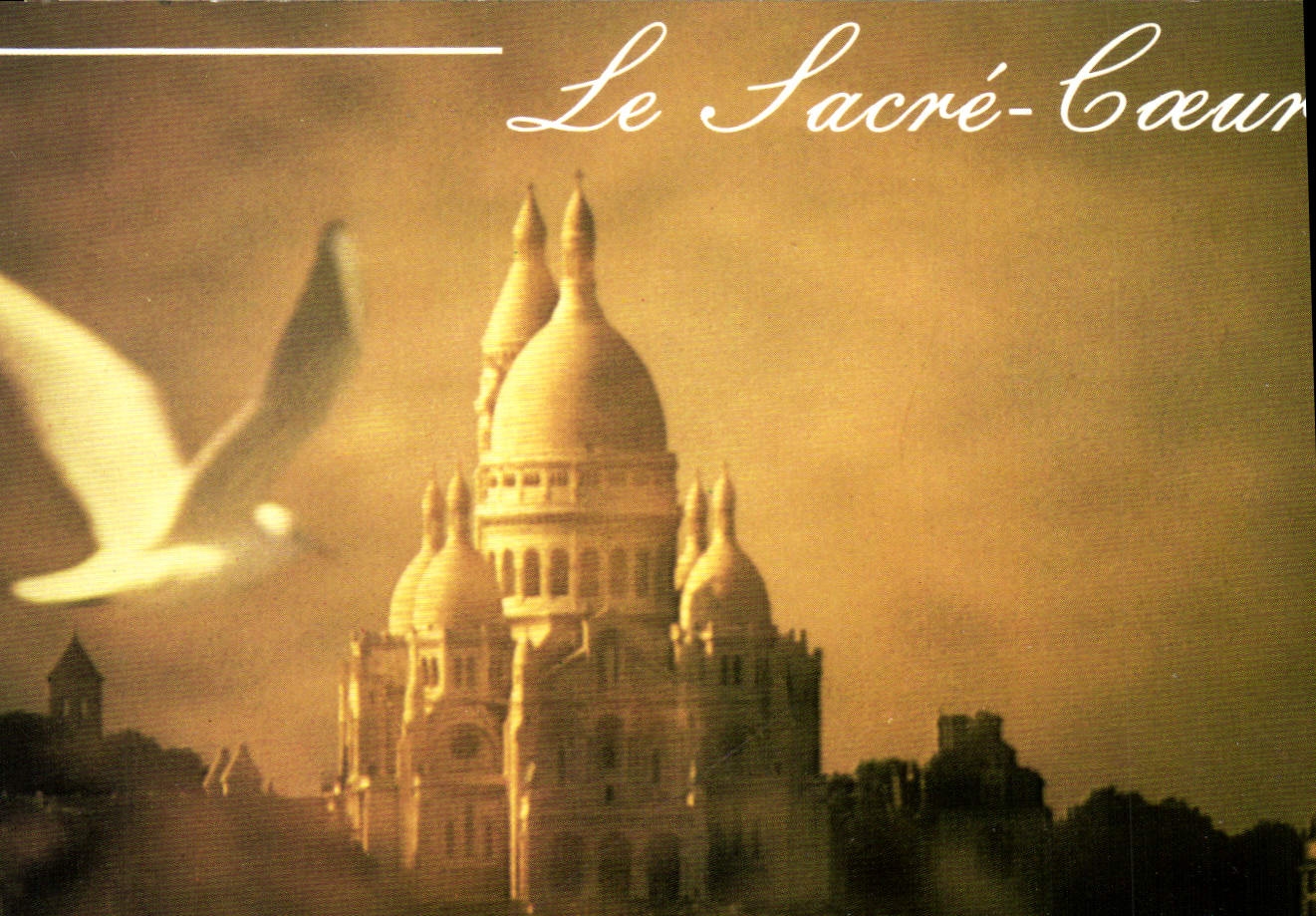 CPM Le Sacre Coeur Lumieres et Scenes de Paris La basilique du Sacre Coeur de Montmartre