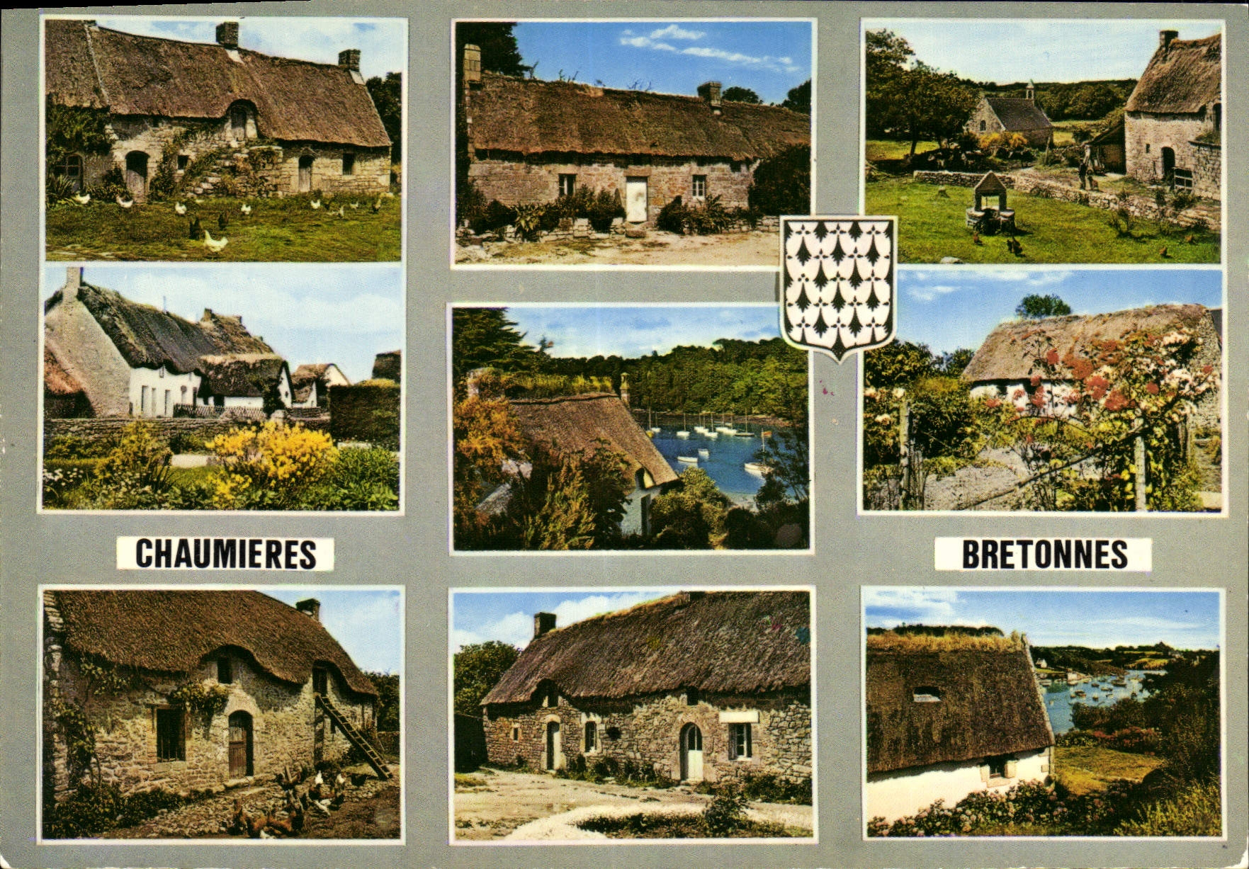 CPM Chaumieres Bretonnes 