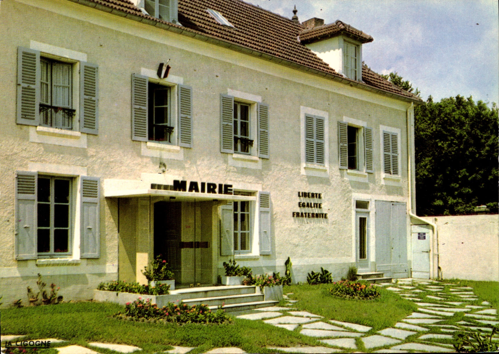 CPM En Ile de France Fleury Merogis La Mairie 