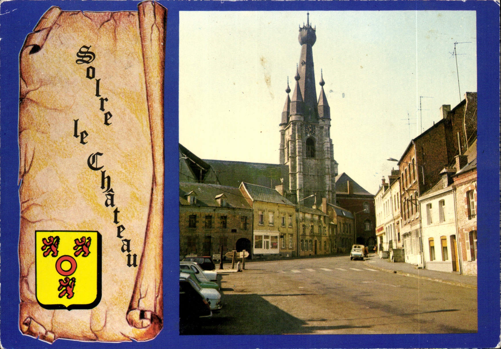 CPM Solre le Chateau Place Fermauwez L'Eglise