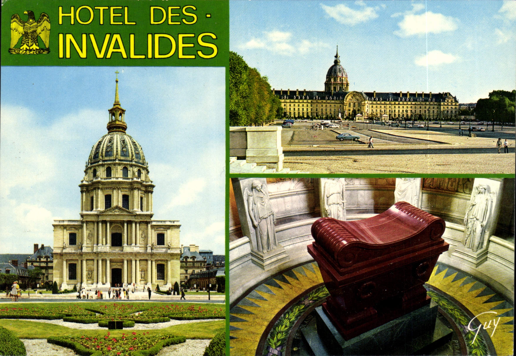 CPM Paris et ses Merveilles L'Hotel des Invalides l'Eglise du Dome