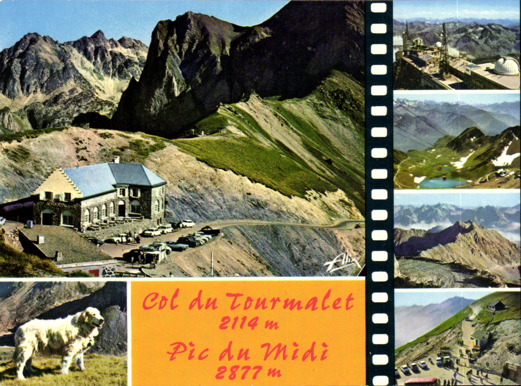 CPM Col du Tourmalet Pic du Midi 