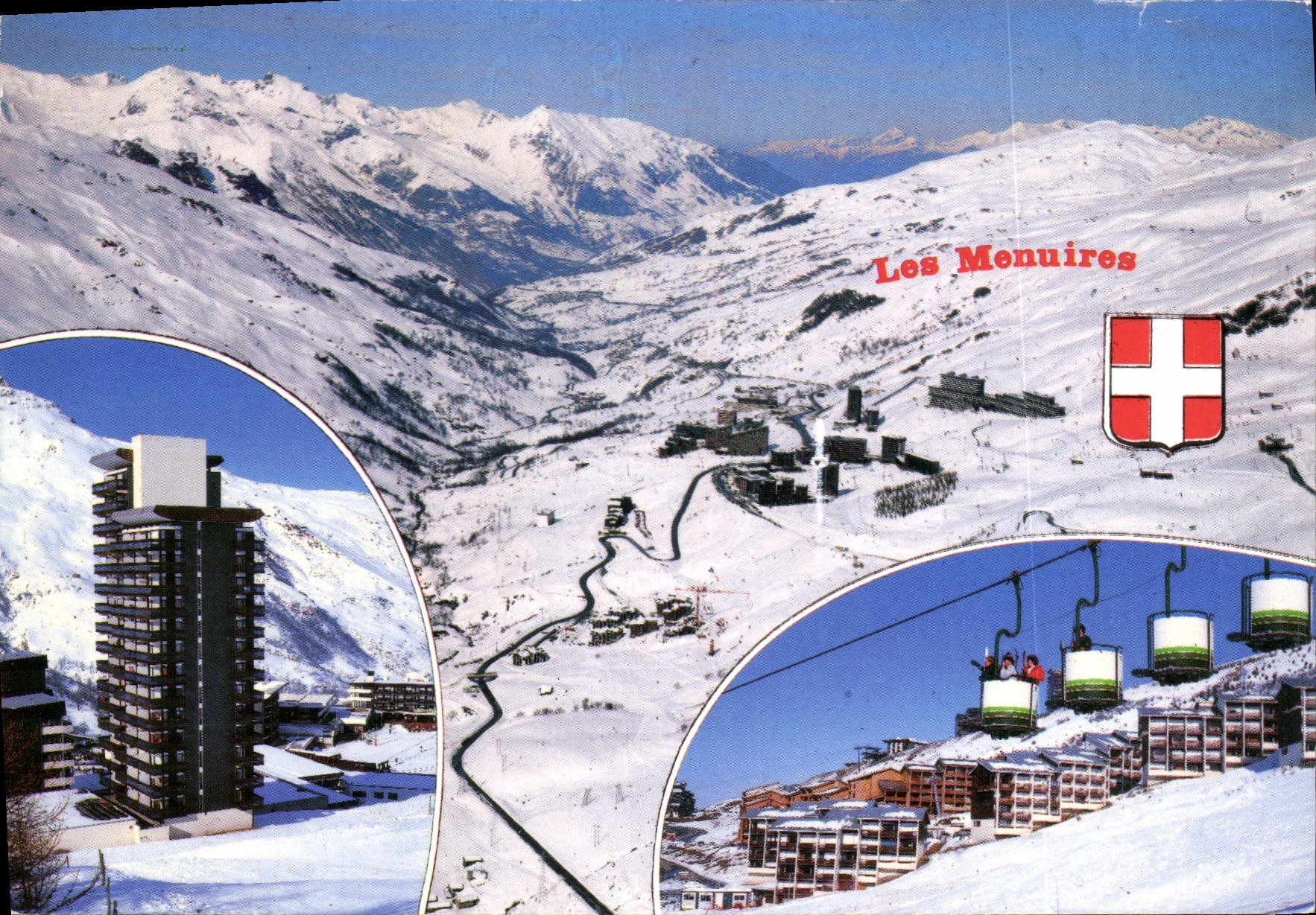 CPM Vallee des Belleville Savoie France Les Menuires
