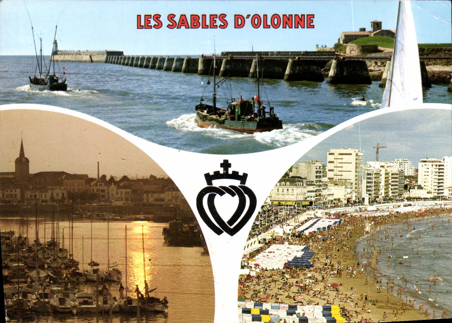 CPM Les Sables d'Olonne La Grande Jetee de la Chaume 