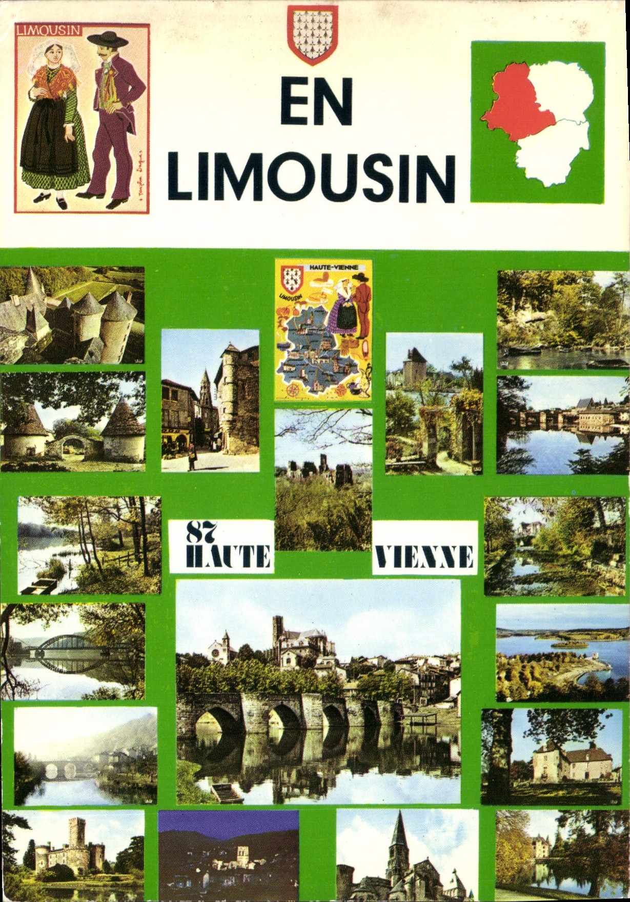 CPM En Limousin Promenade La Haute Vienne 