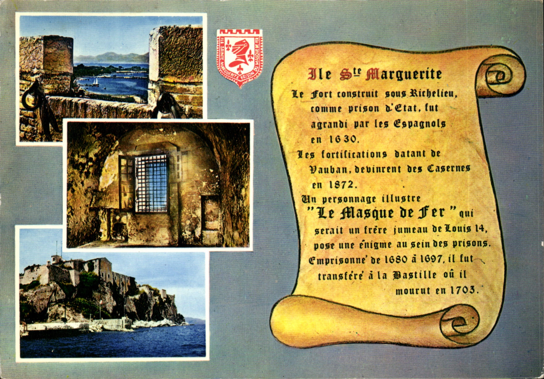 CPM La Cote d'Azur French Riviera Ile Ste Marguerite Cannes 