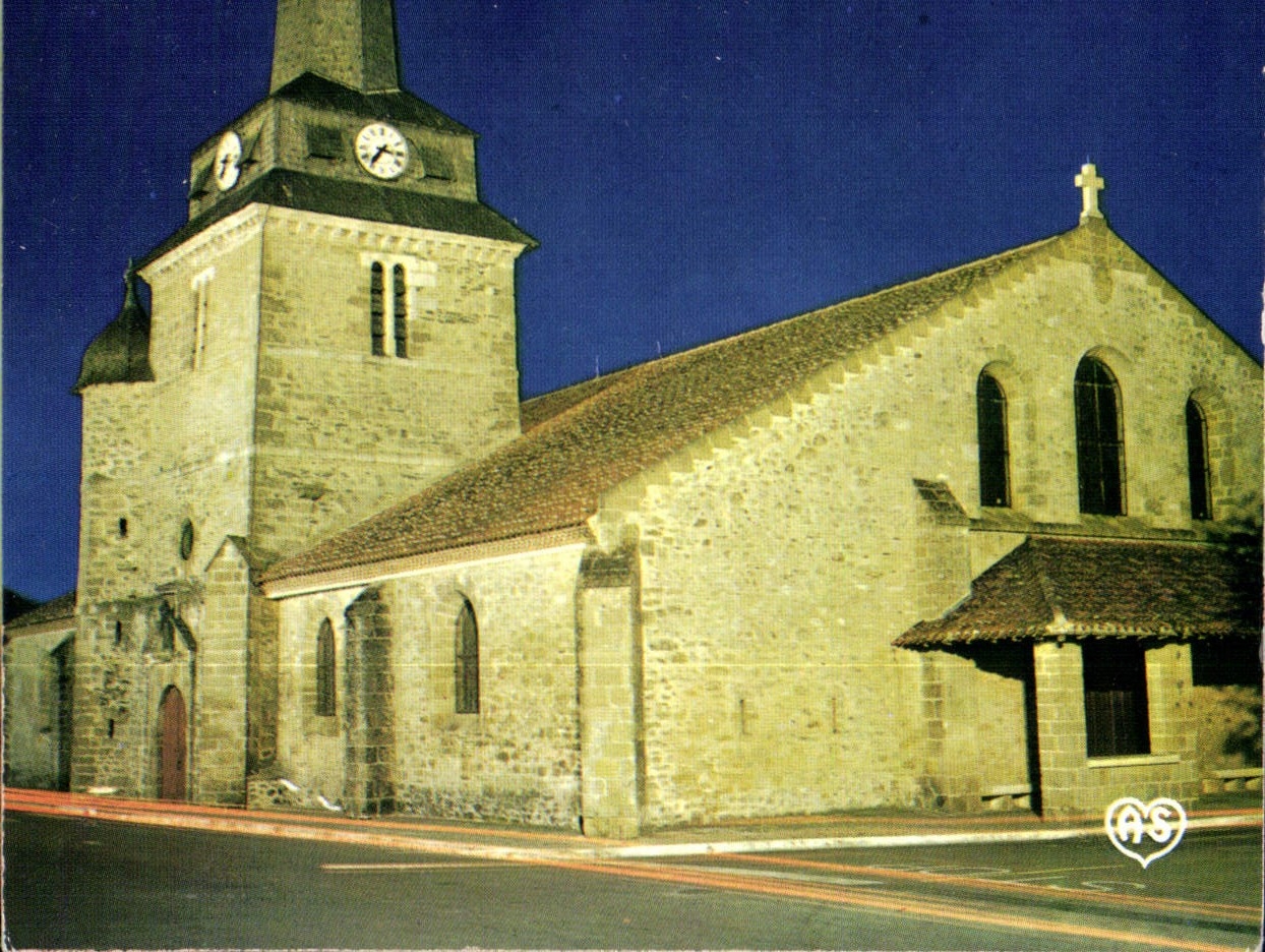 CPM Saint Jean de Monts Vendee L'Eglise