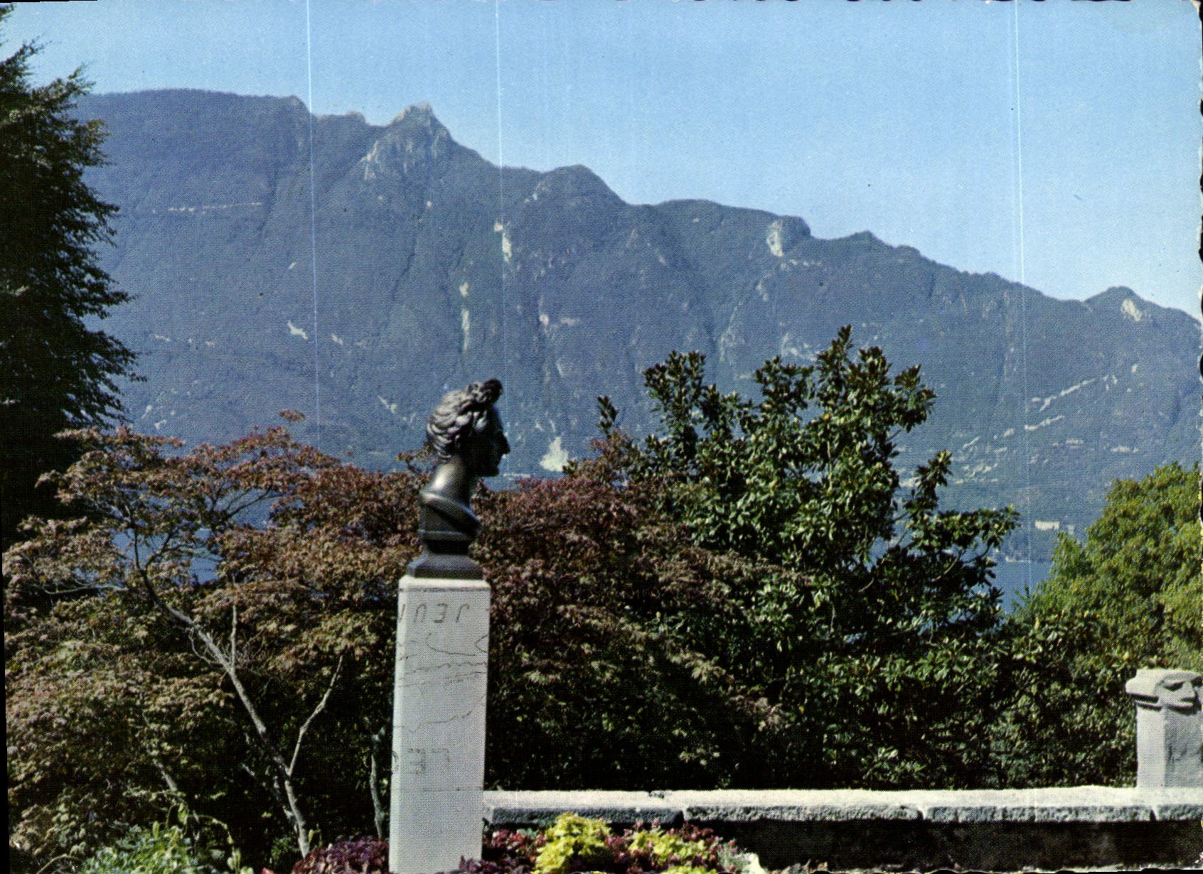 CPM Stele de Lamartine a Tresserve et la Dent du Chat 