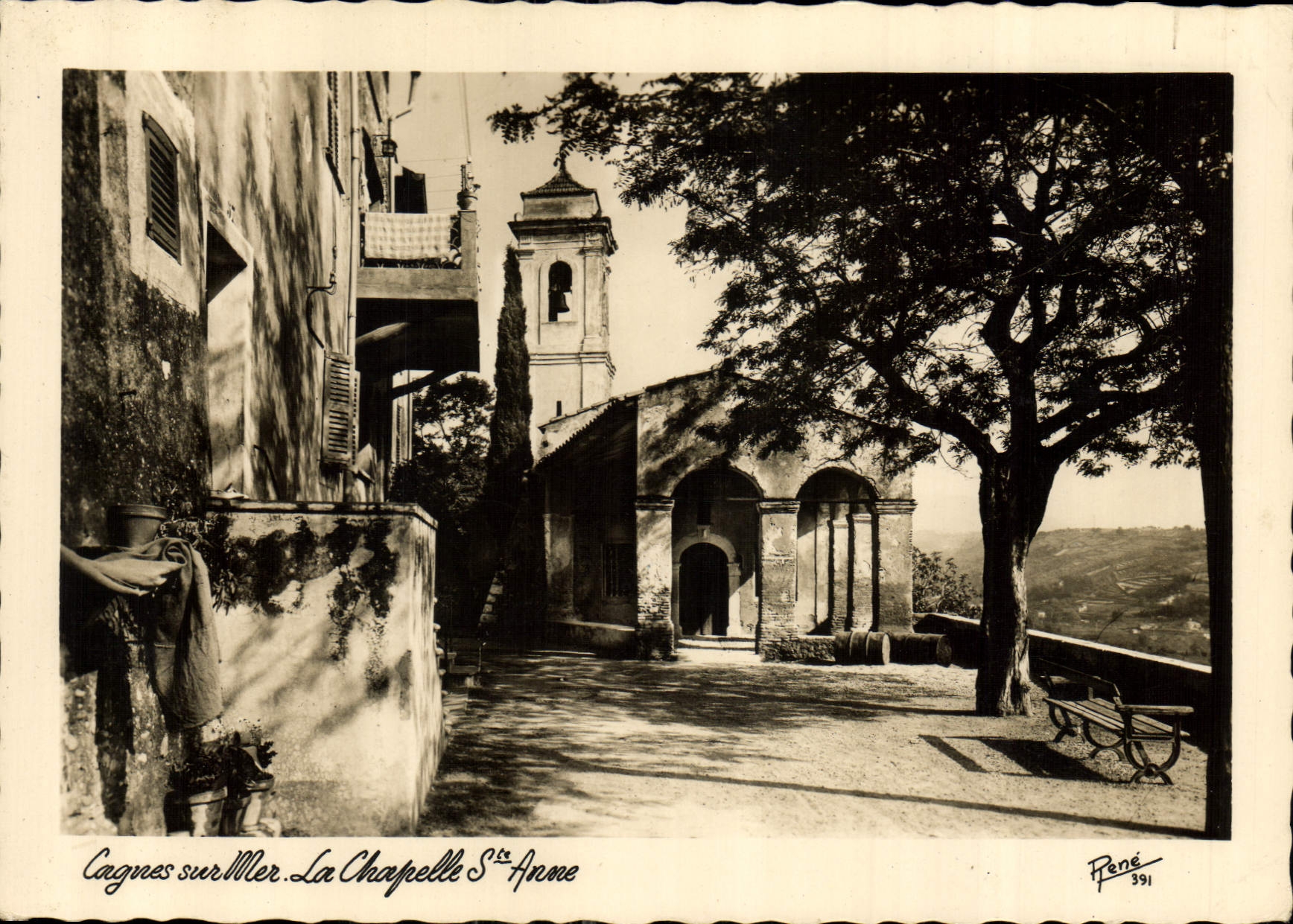 CPM Cagnes Sur Mer La Chapelle Ste Anne