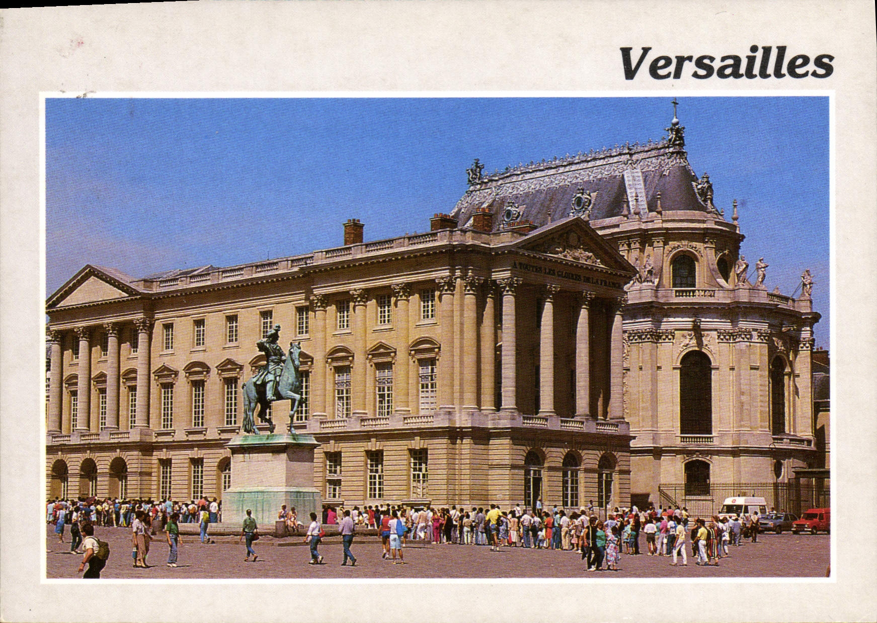 CPM Versailles Yvelines Le Chateau 