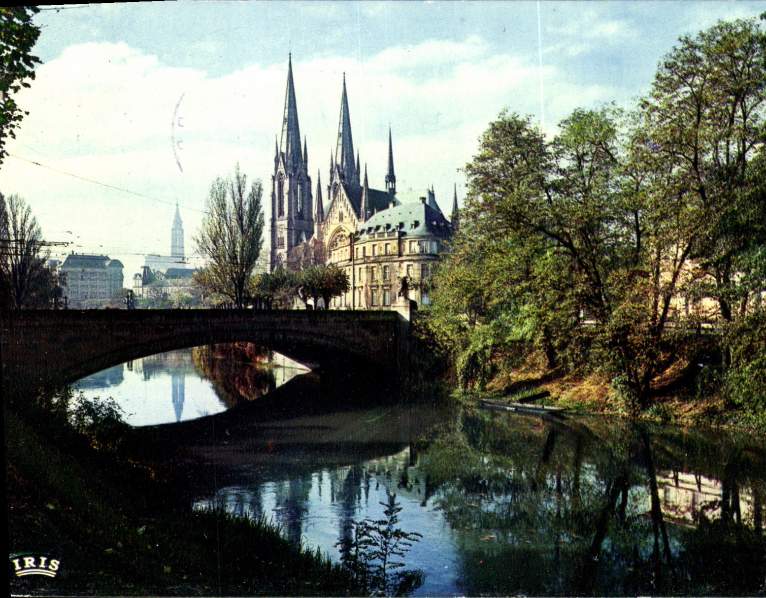 CPM Strassbourg Bas Rhin Eglise Saint Paul et Cathedrale
