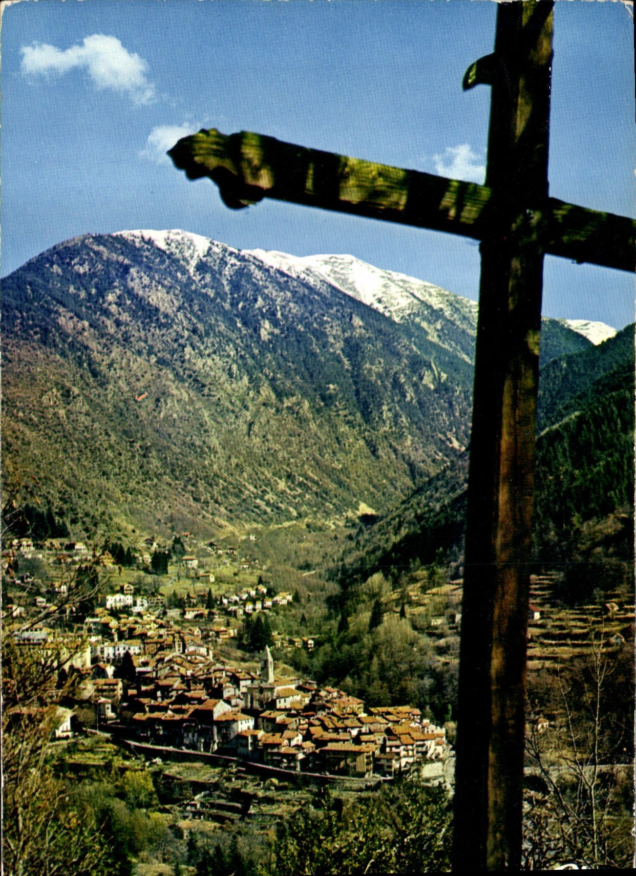 CPM St Martin Vesubie Alpes Mar Vue generale 