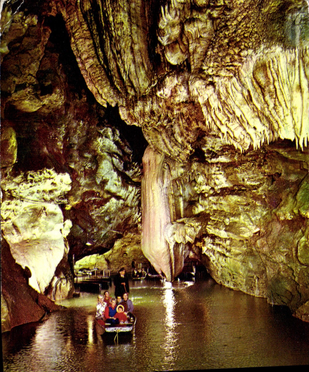 CPM Gouffre de Padirac Lot Le lac de la pluie