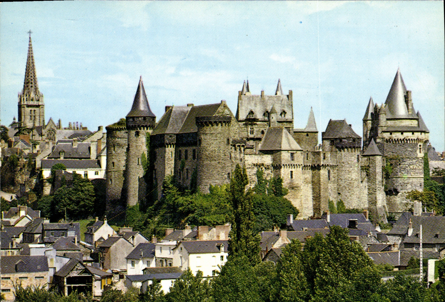 CPM Vitre I et V Le Chateau feodal 