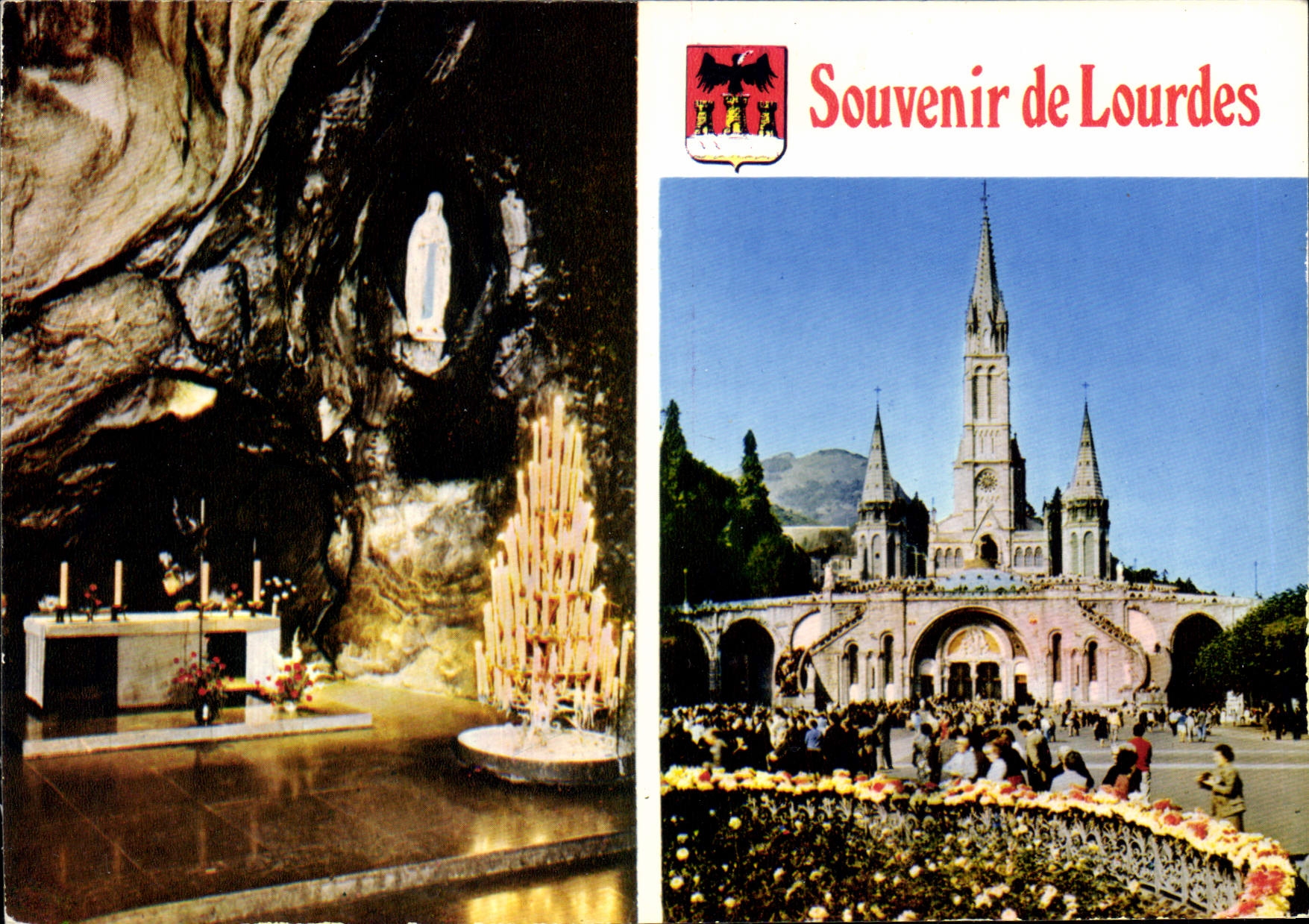 CPM Souvenir de Lourdes 
