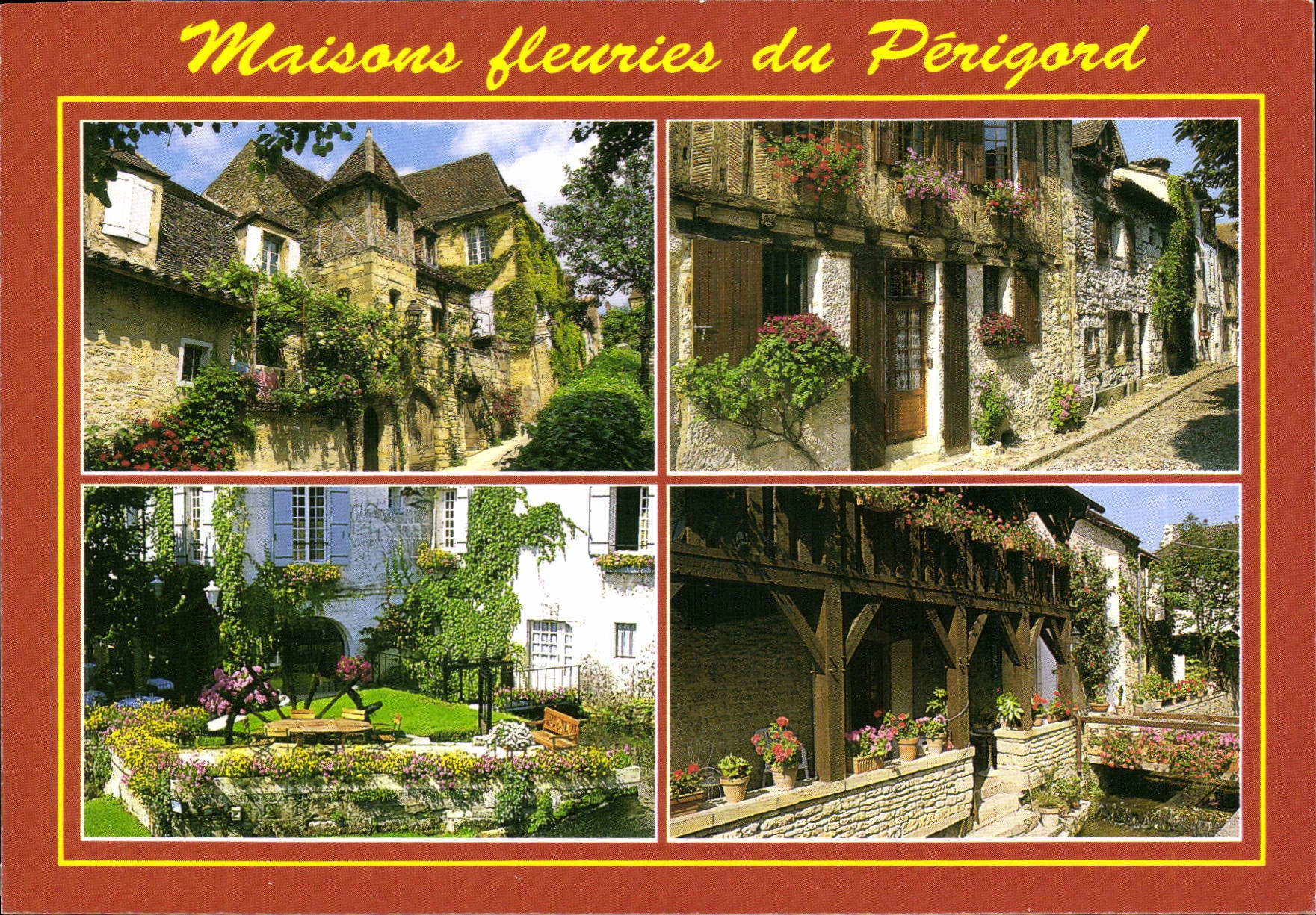 CPM Maisons fleuries du Perigord 