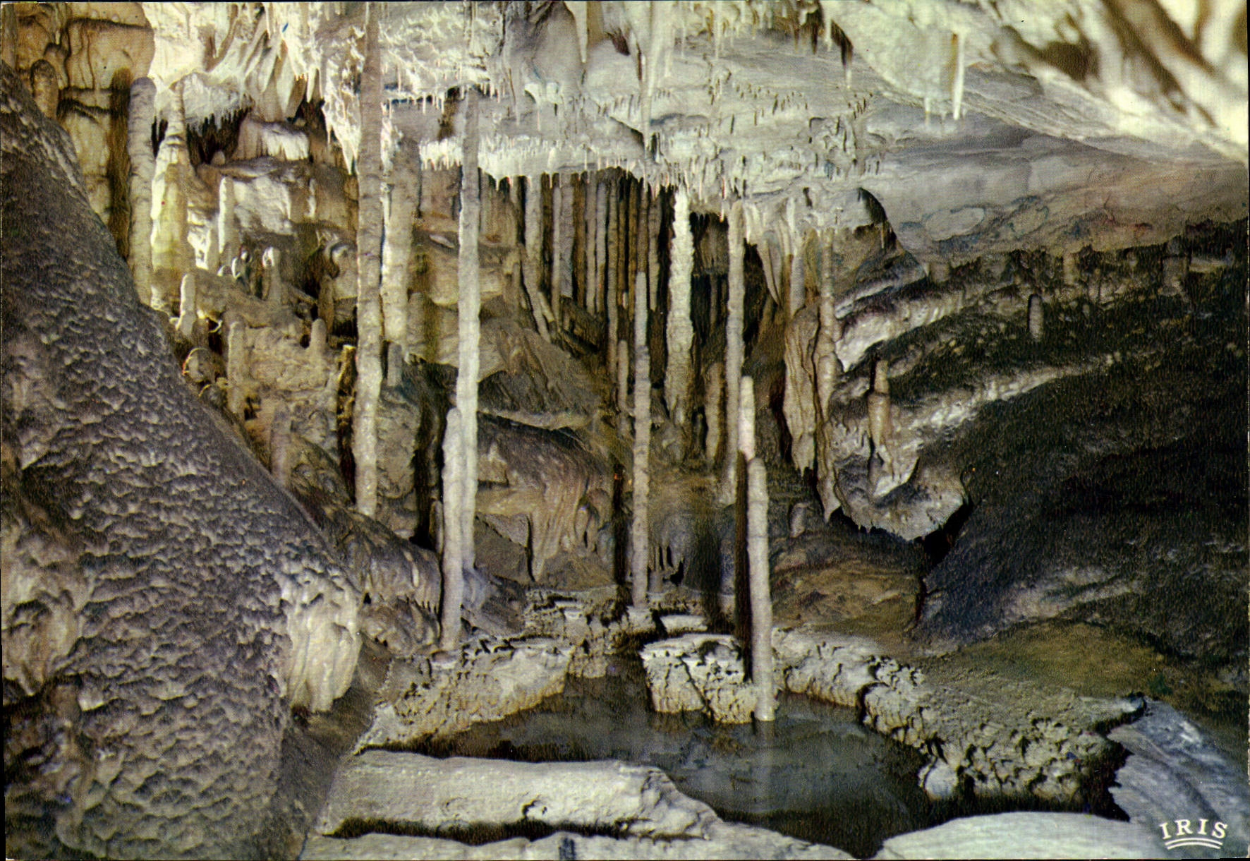 CPM Grottes de Han s Lesse Le Gour Nouvelles Galeries