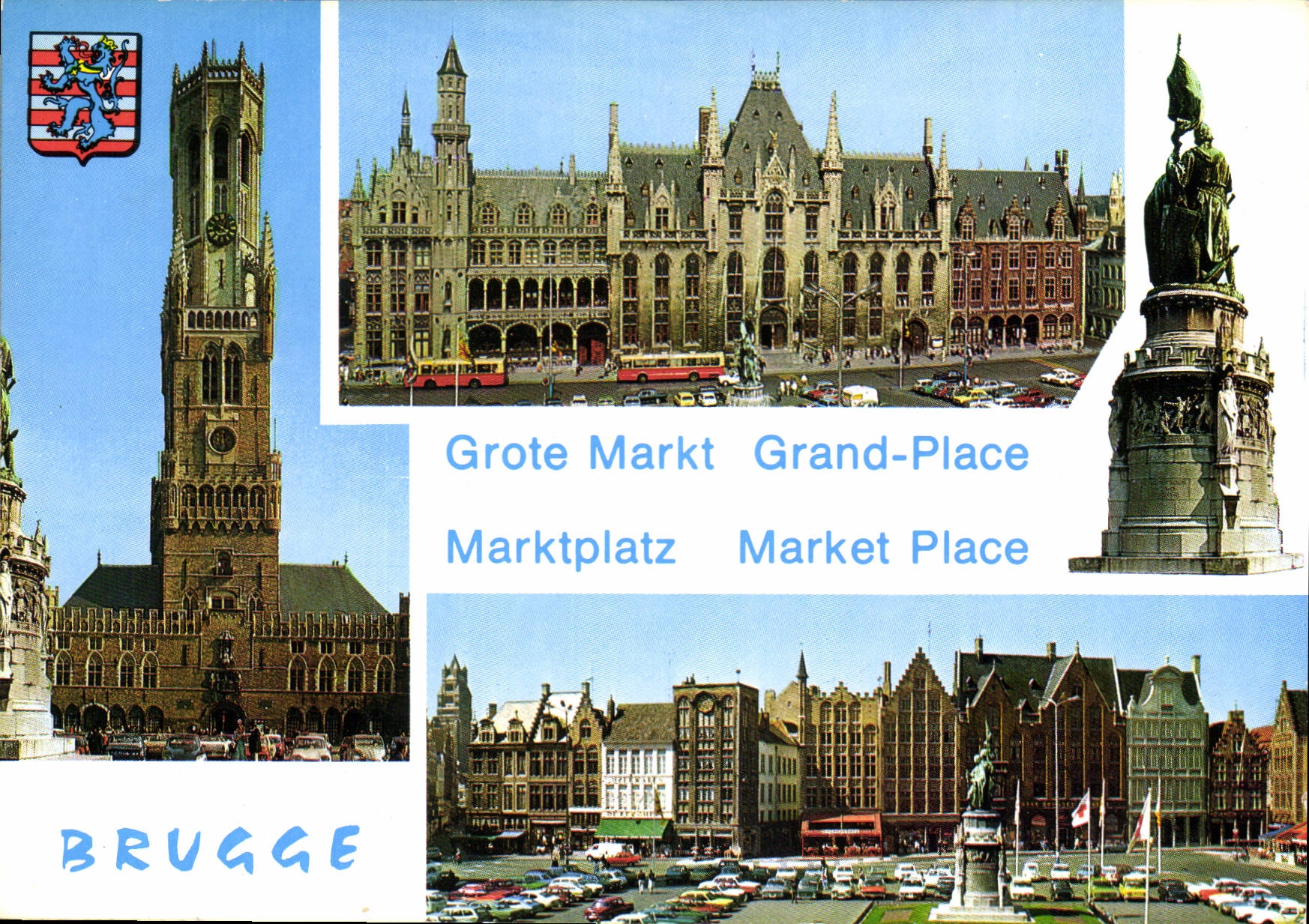CPM Brugge Grote Markt Marktplaz 