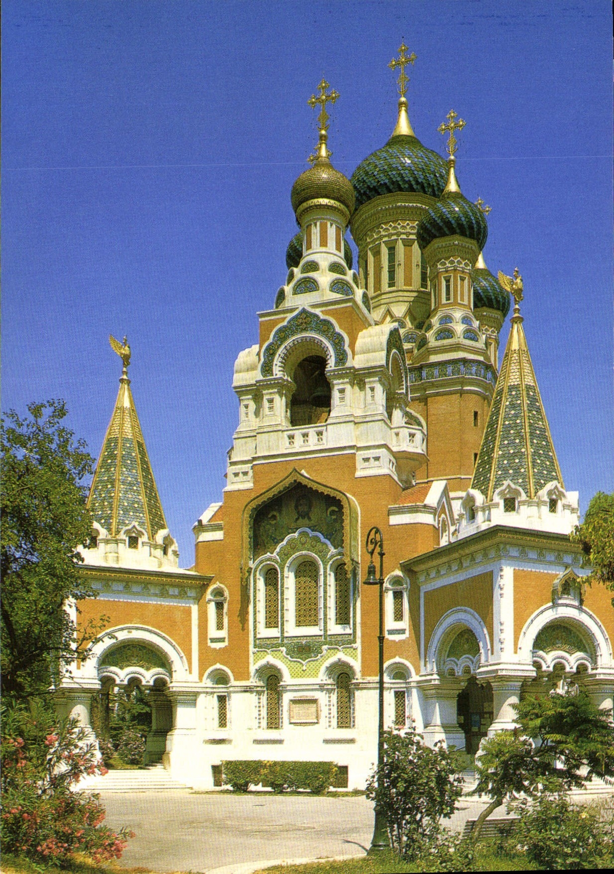 CPM Cathedrale Orthodoxe Russe de Nice Russie Russia
