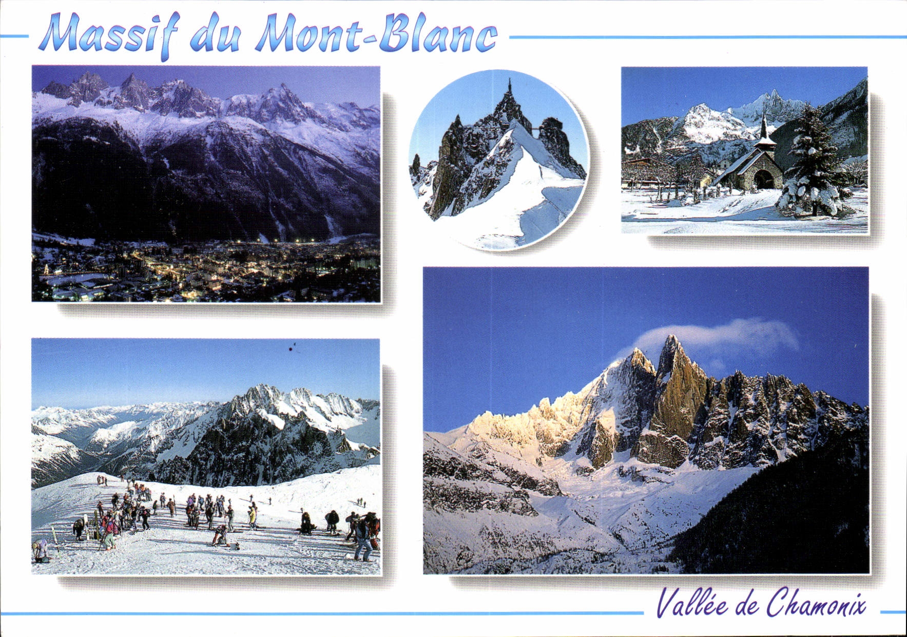 CPM Massif du Mont Blanc Vallee de Chamonix 