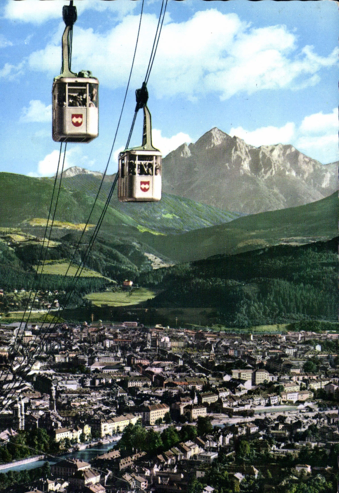CPM Innsbruck Tirol Jeux olympiques d'hiver Teleferique