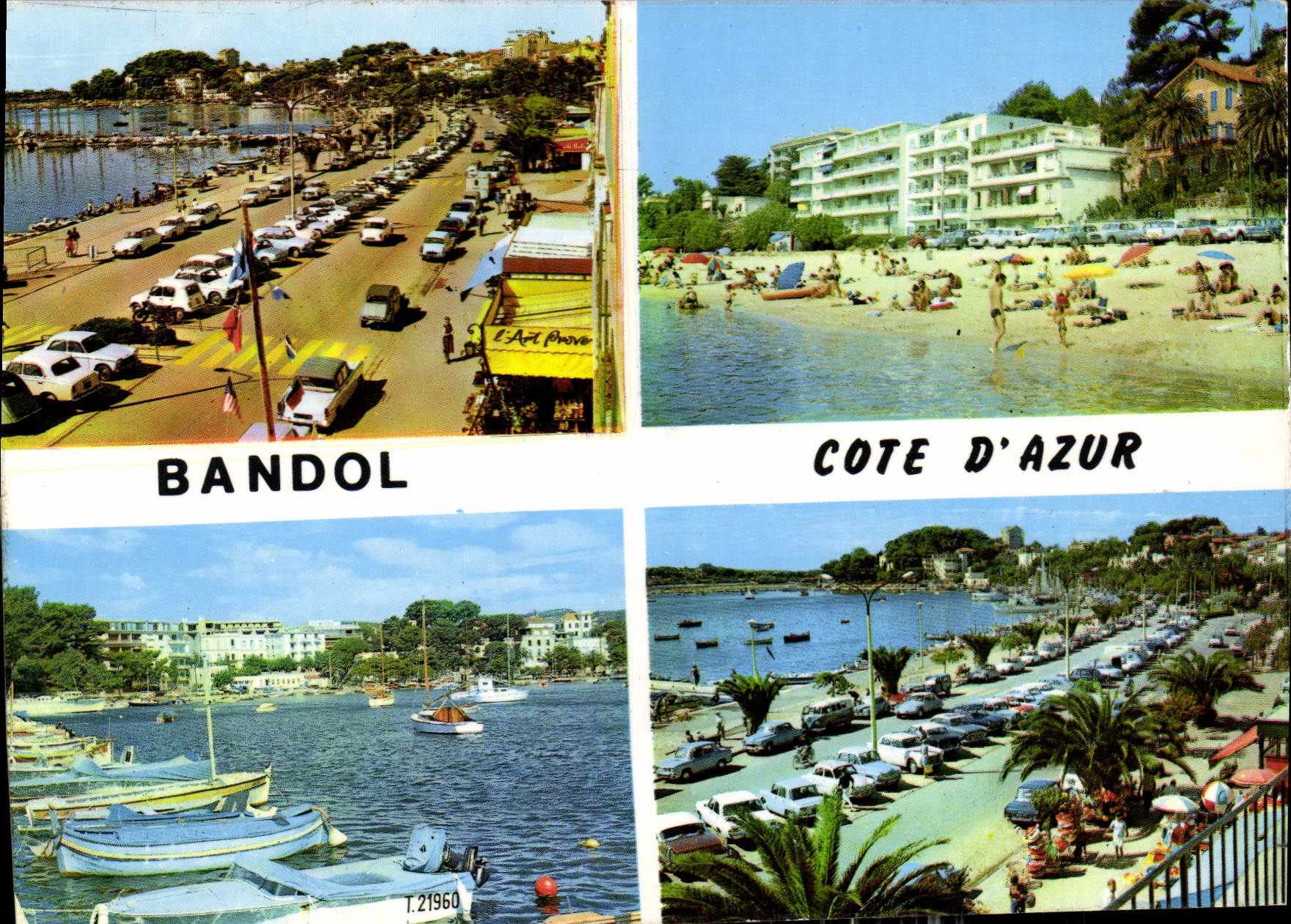 CPM Lumiere et Beaute de la Cote d'Azur Bandol 