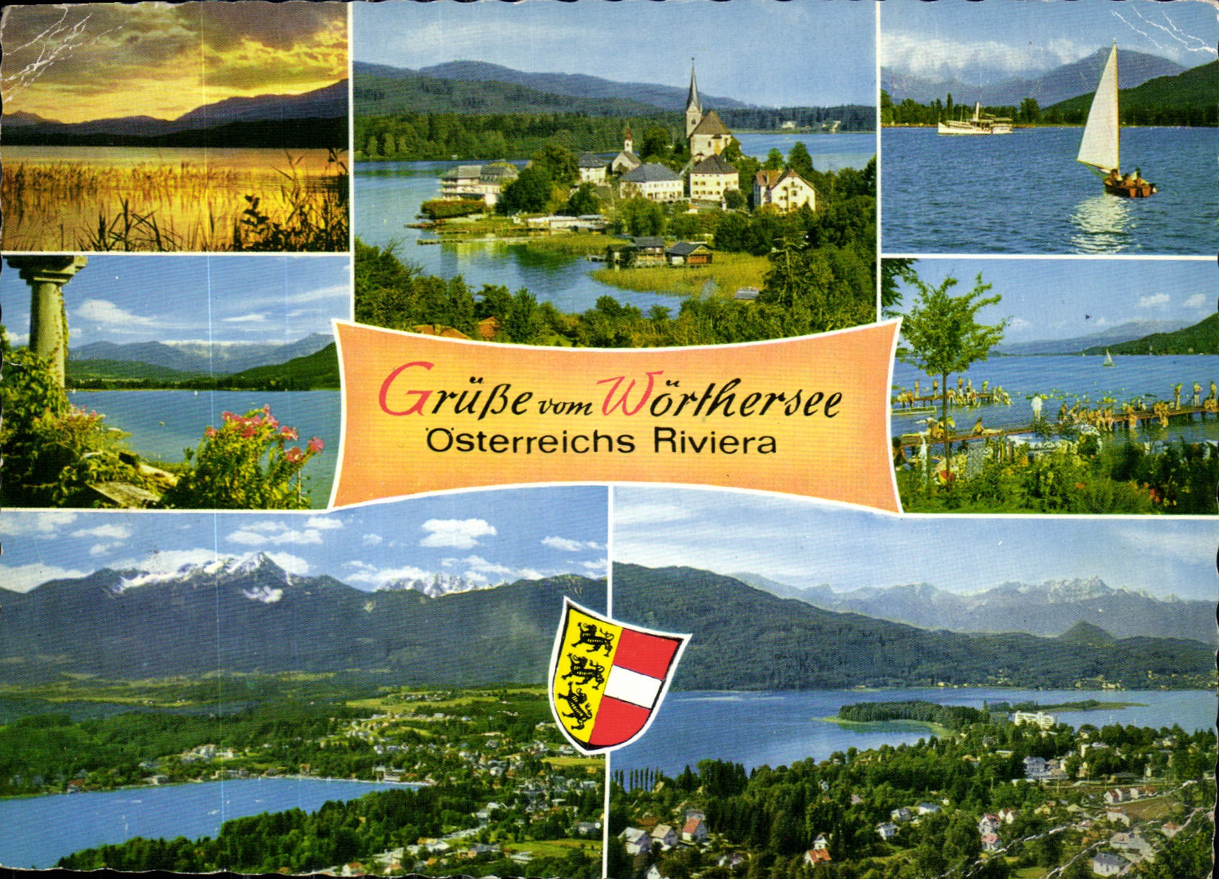 CPM Grube com Worthersee Osterreichs Riviera 