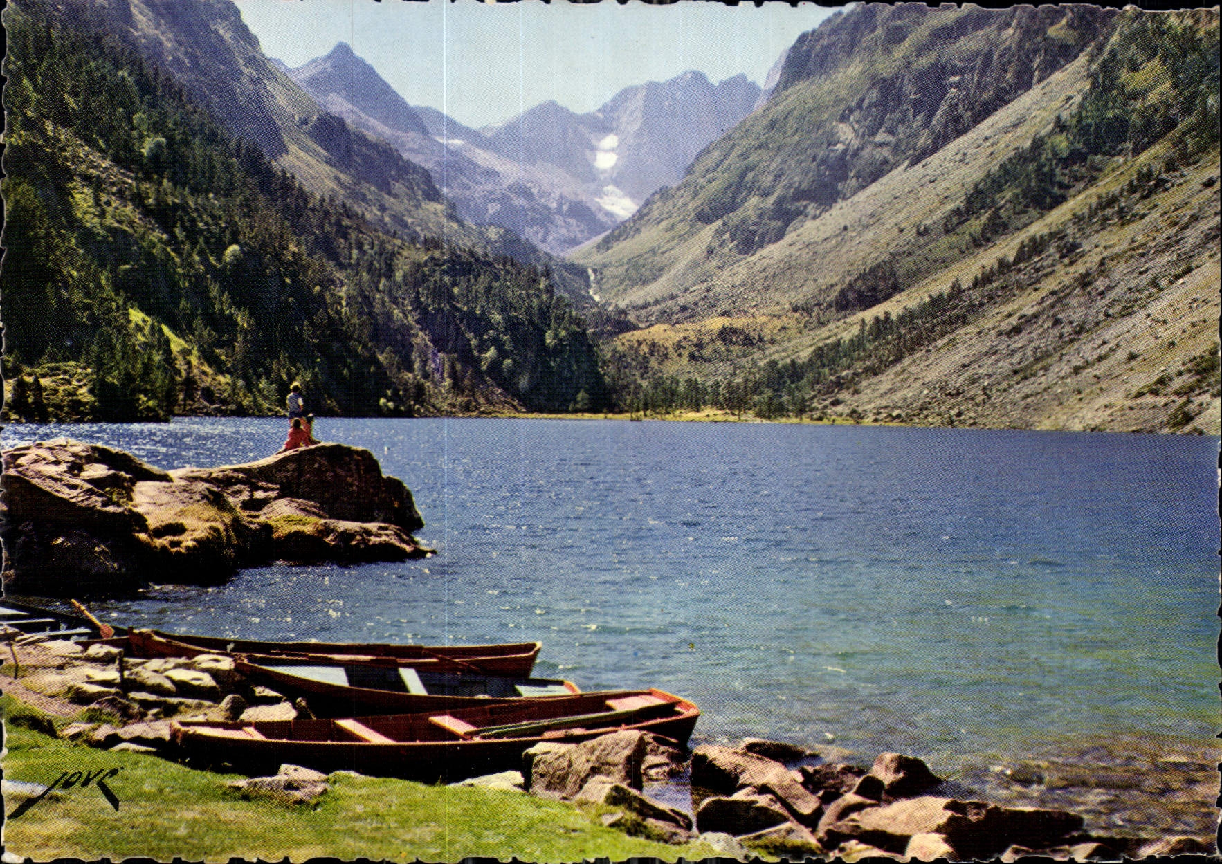 CPM Cauterets Hautes Pyrenees le Lac de Gaube le Vignemale 