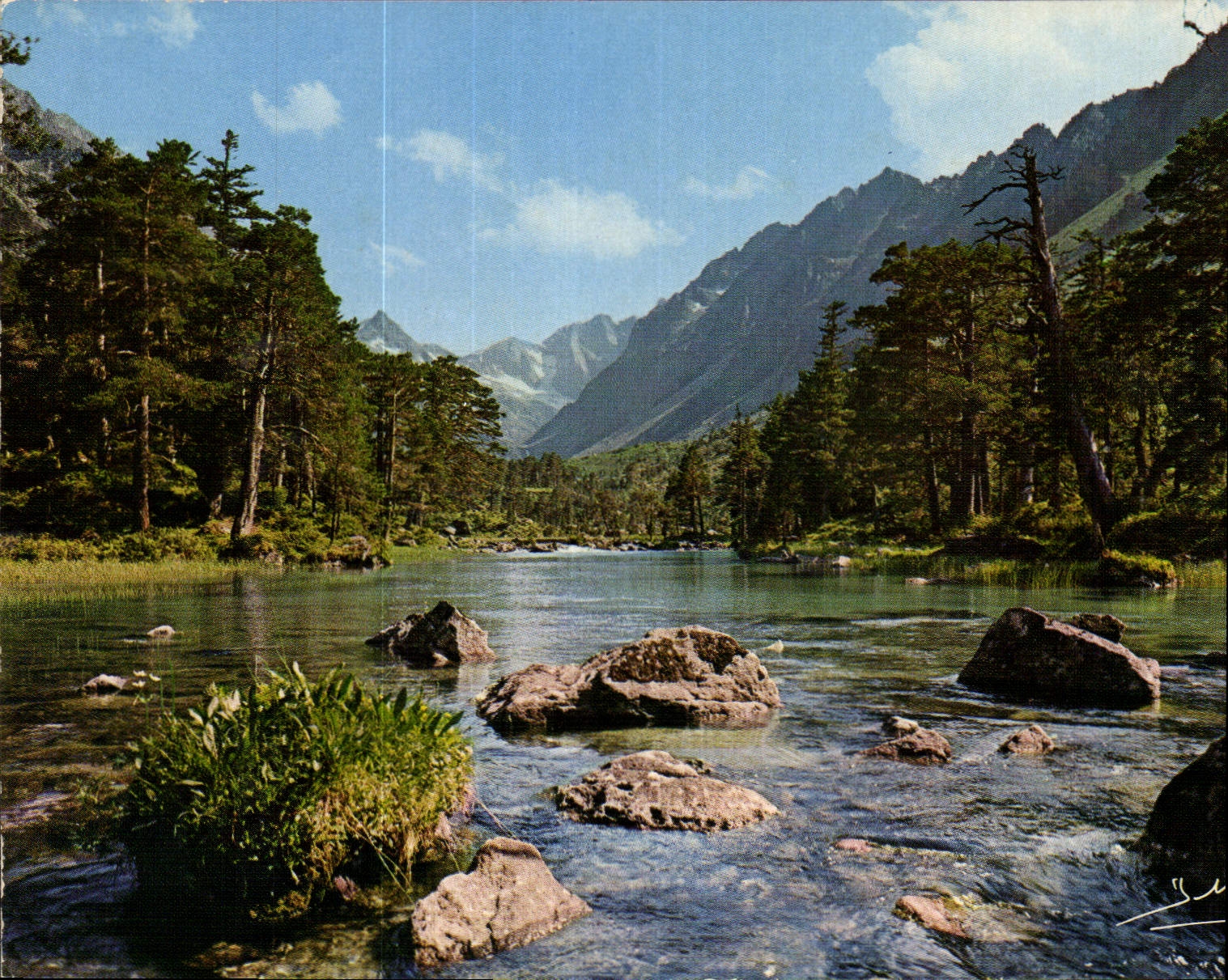 CPM Pyrenees Lac d'Huats 