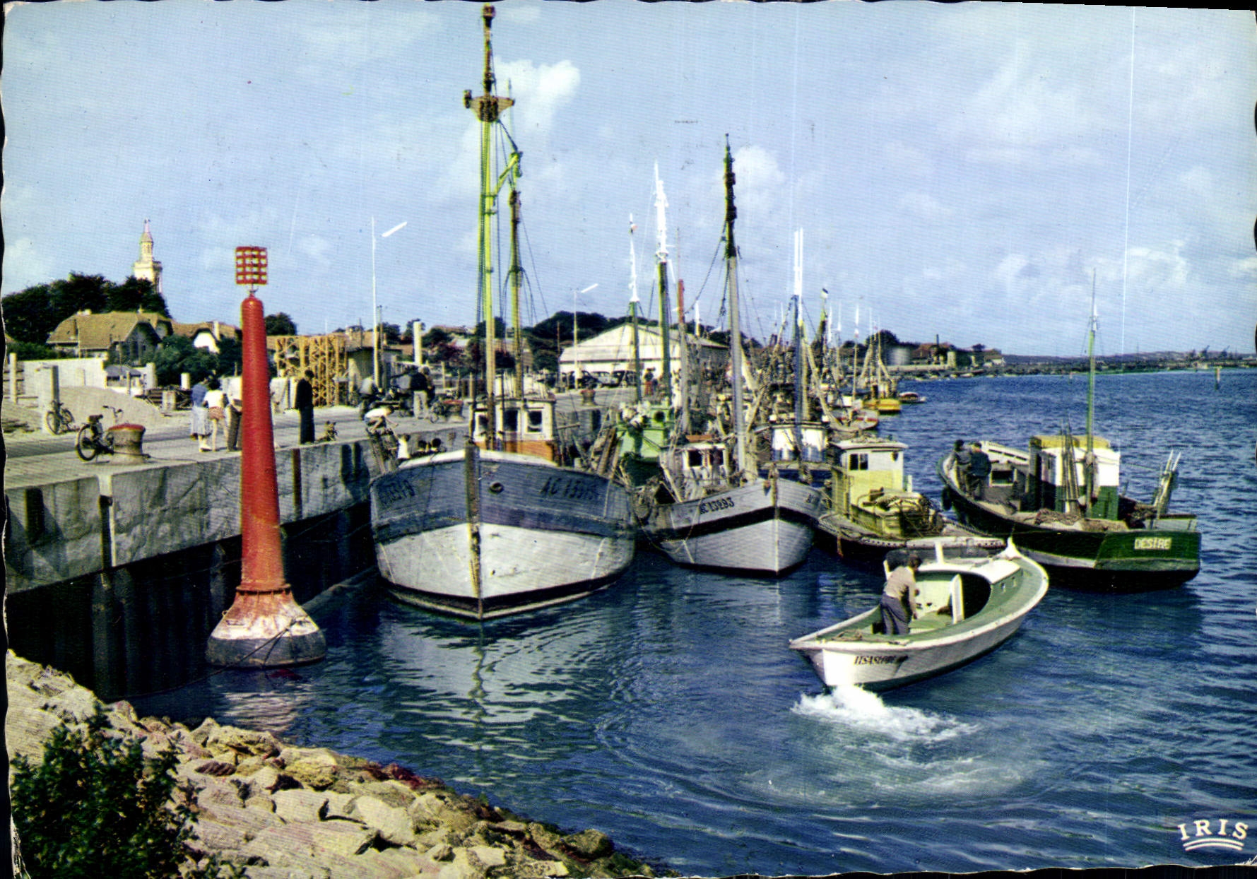 CPM Arcachon le Port Bateaux de peche
