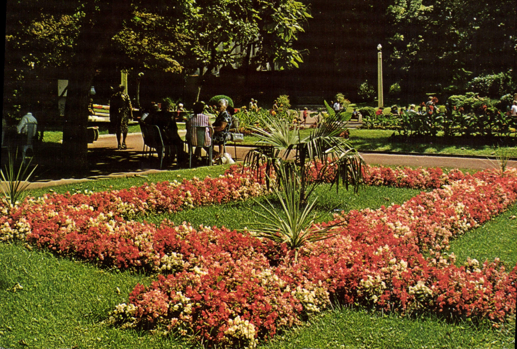 CPM Aix les Bains Savoie le Parc Thermal